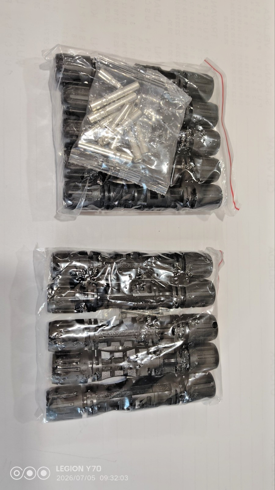 10 Pairs 60A 1500V Solar Panel Connectors MC4 Compatible with Pins for 10mm² Cab