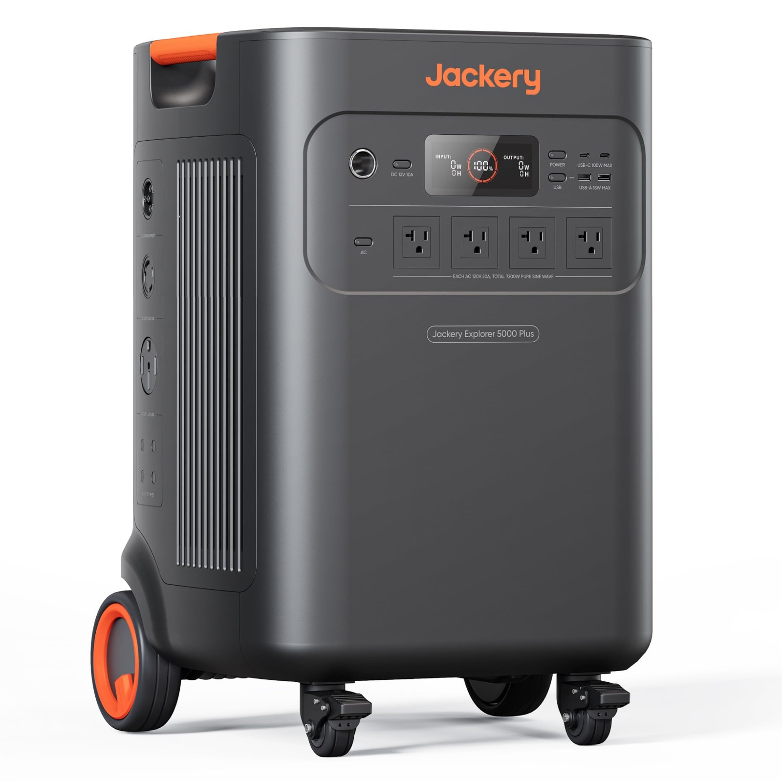 Jackery Solar Generator 5000 Plus Portable Power Station, 5040Wh LiFePO4, 720…