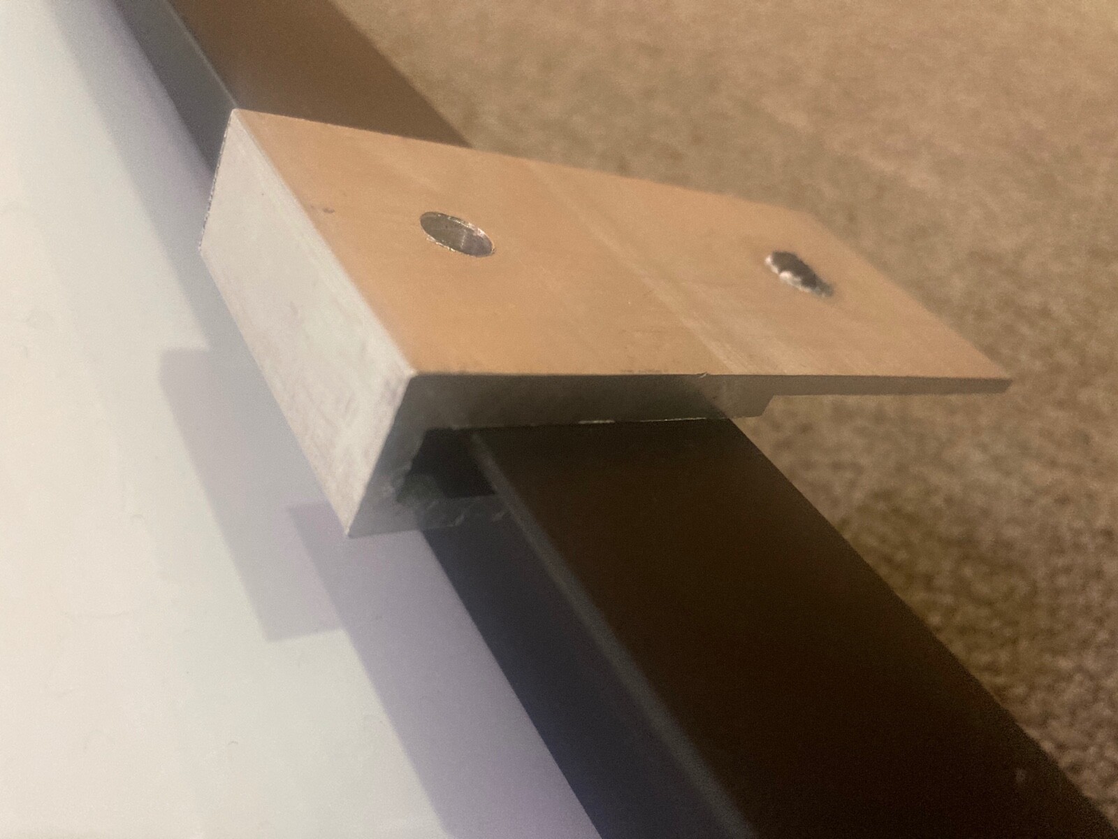 Flush, Solar Panel Mounting for Vertical Wall Mount Tough Trac PV Module 4 pcs.