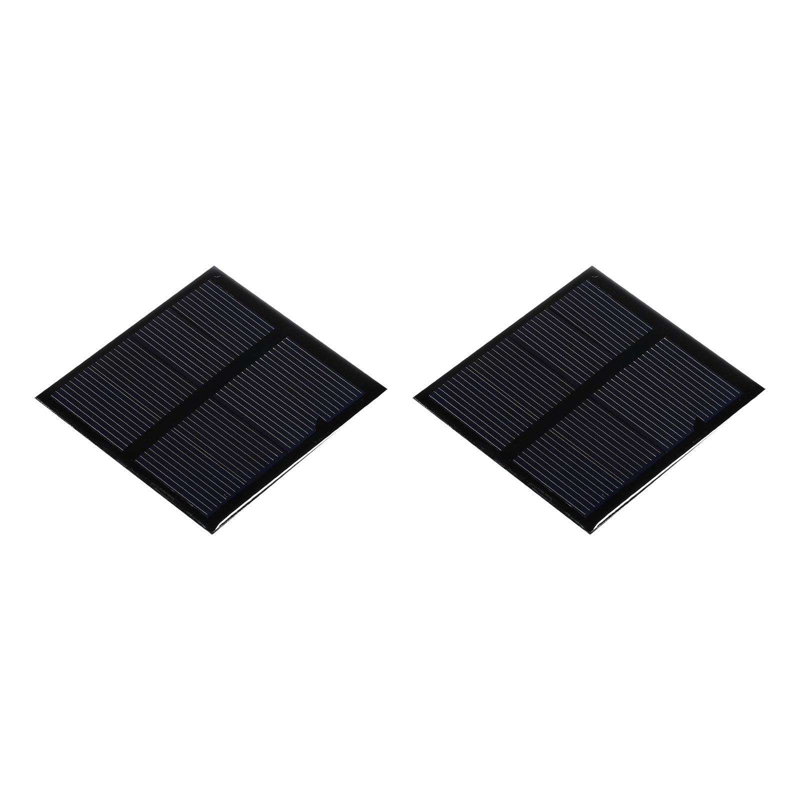 Mini Solar Panel Cell 2V 150mA 0.3W 60mm x 60mm for DIY Project Pack of 2
