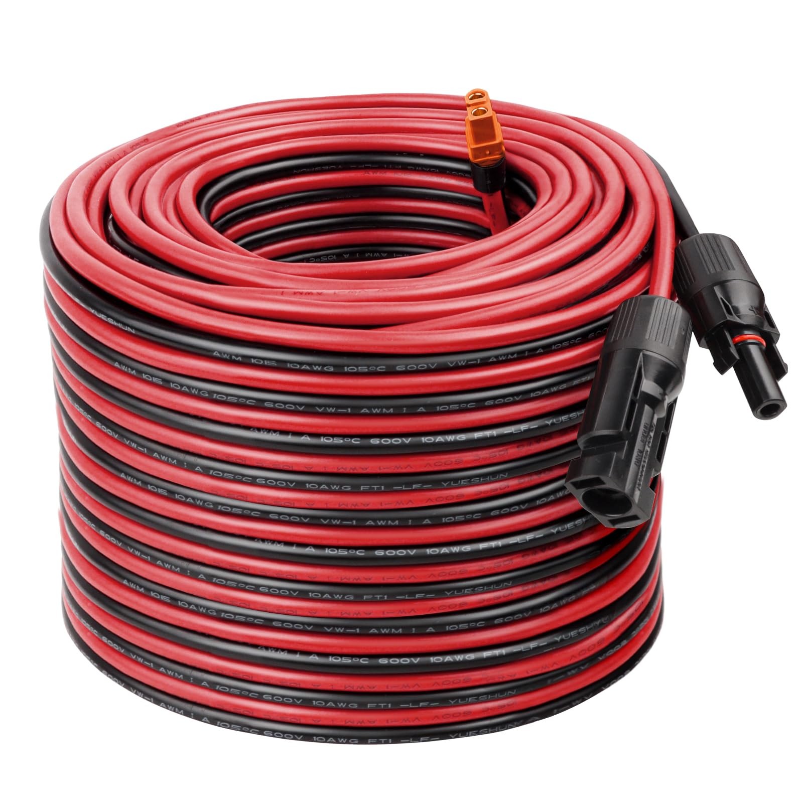 Solar to XT60i Cable – 100FT Solar Panel Adapter Connector XT60i-F Extension …