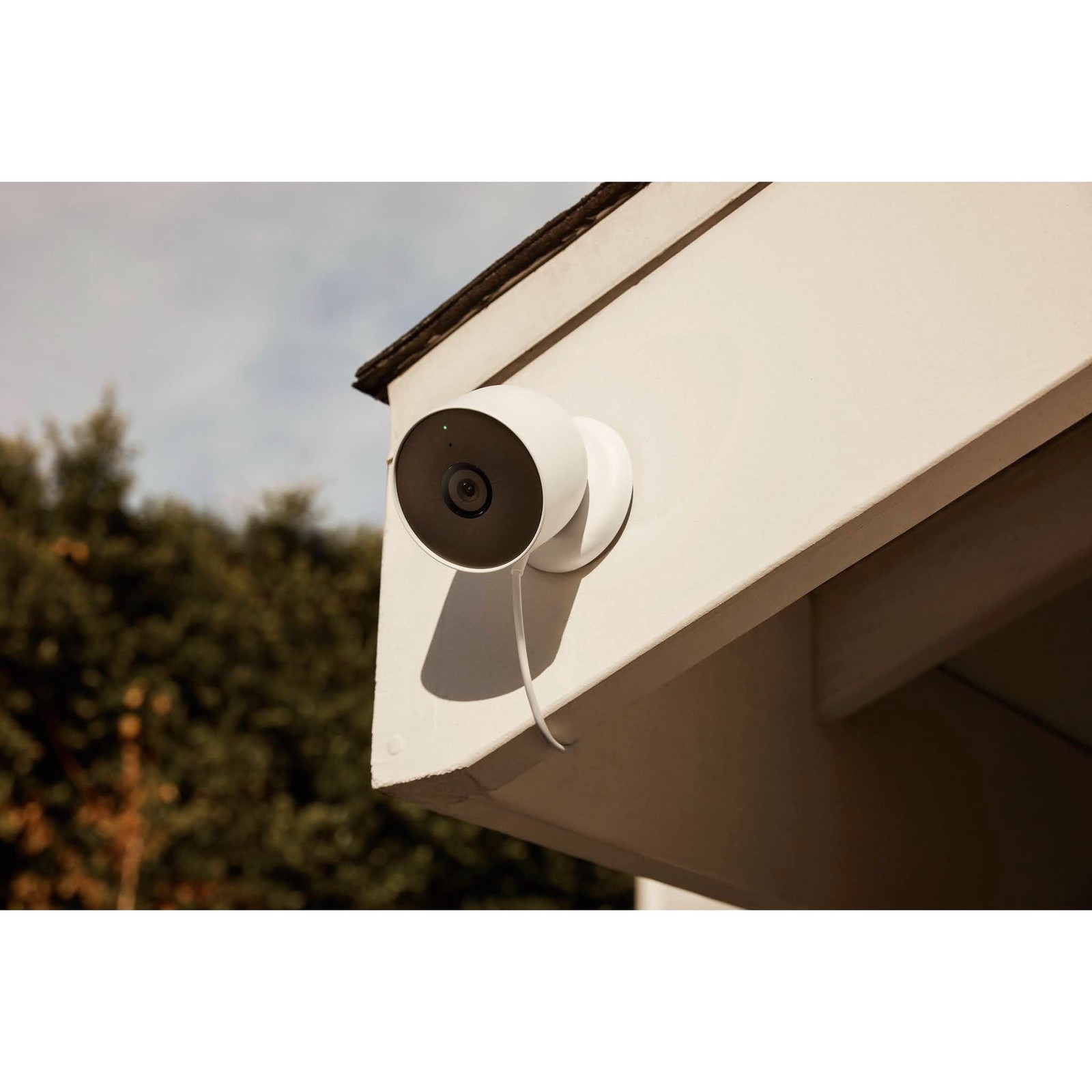 Google Nest Cam (battery) with Solar Panel Bundle (White, 2 Pack)