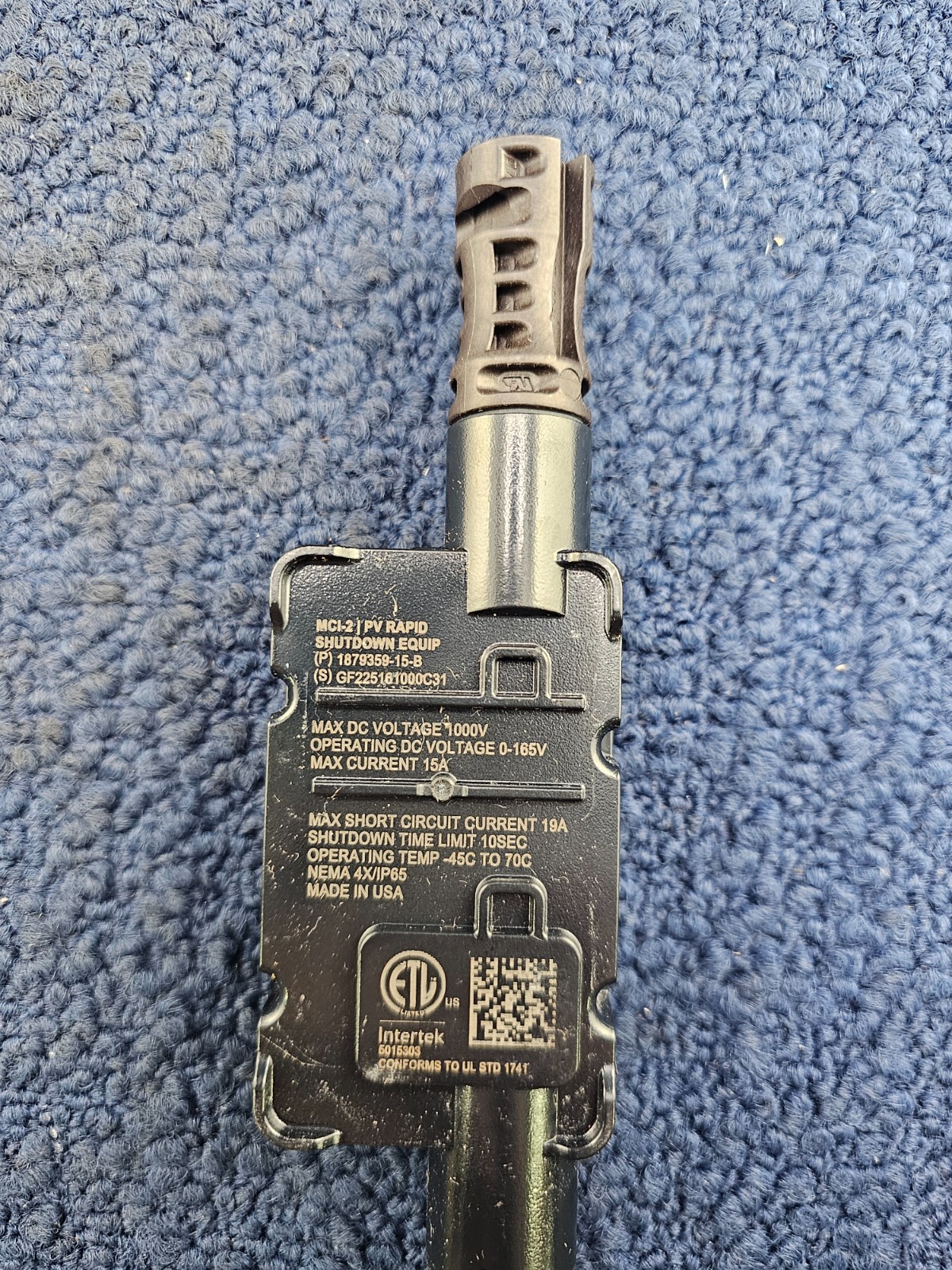(QTY 5) Tesla MCI-2: PV Rapid Shutdown Equip Mid Circuit Interrupter
