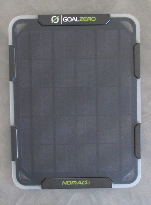 Goal Zero Power Bank + Solar Panel Nomad 5+Guide 12 with Flip 12