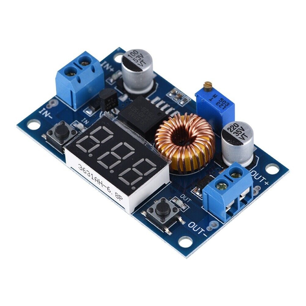 XL4015 LED 5A DCDC Voltage Step Down Reduce Converter Volt meter With Display