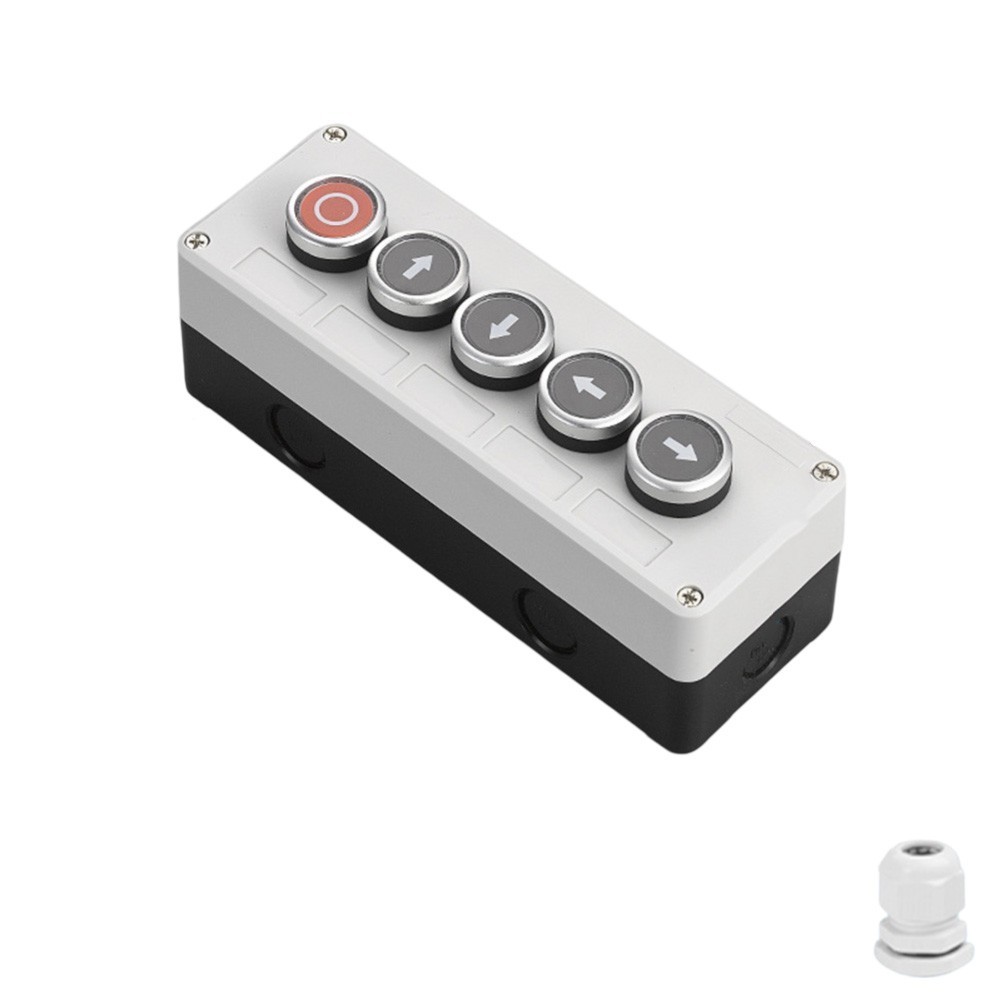 Ergonomic 22mm Inching Push Button Switch with Effective Sealing System