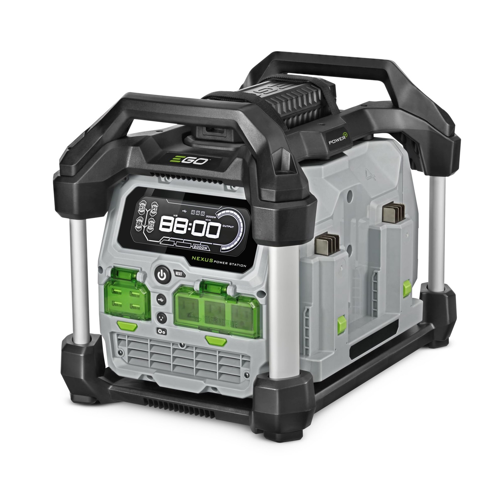 EGO POWER+ Portable Power Station, 3000W, Battery Powered, Inverter Generator…