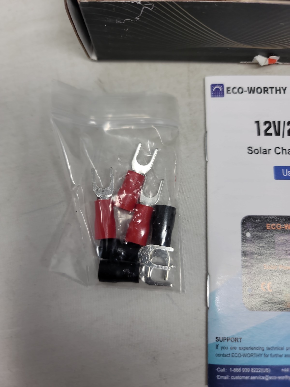 Eco-Worthy 12V/24V Solar Charge Controller #EW1907-30A.Brand New in Box.FREESHIP