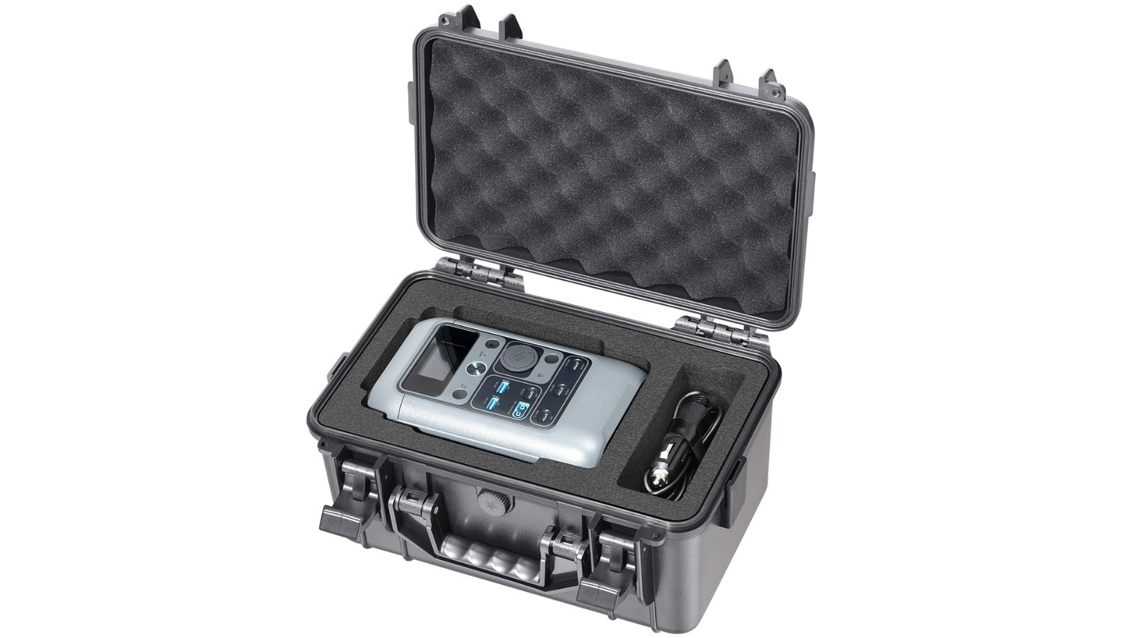 Portable Hard Case for Solar Generator – Waterproof Travel Storage Box for Power