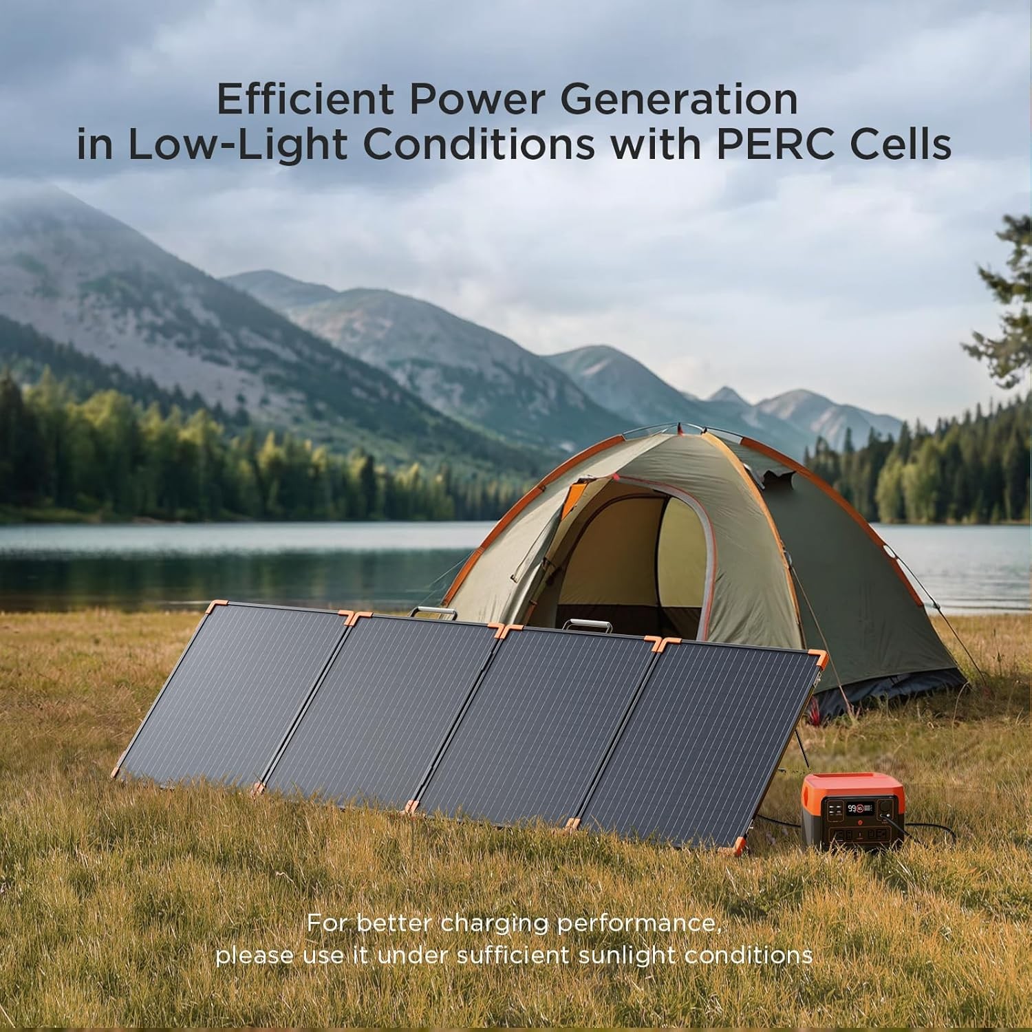 200 watt Portable Solar Panel with 20A PWM Controller,RV Essentials,19V Foldable