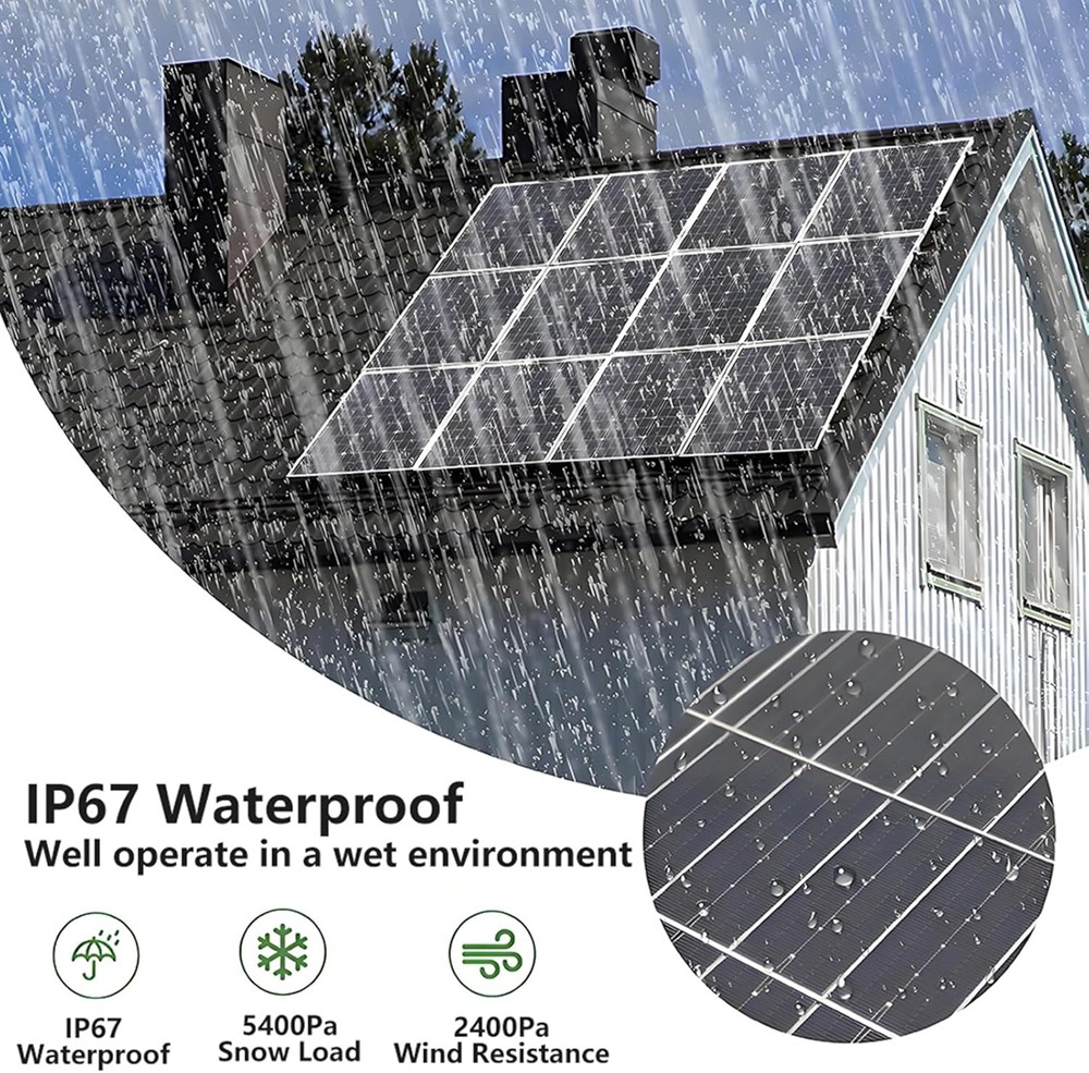 150Watt 300W 600W Flexible Mono Solar Panel 12V Car Boat RV Home Rooftop Roof PV