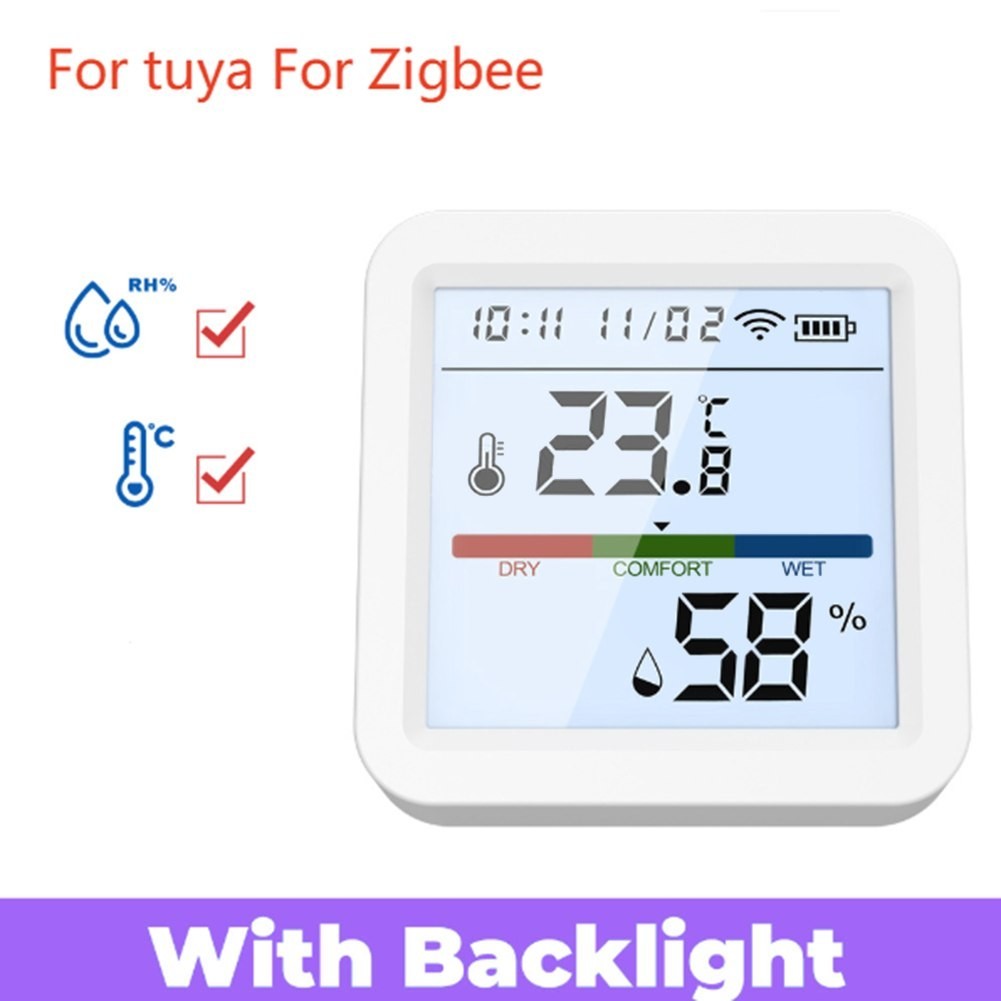 Indoor Climate Monitor with WiFi for Temperature and Humidity Tracking
