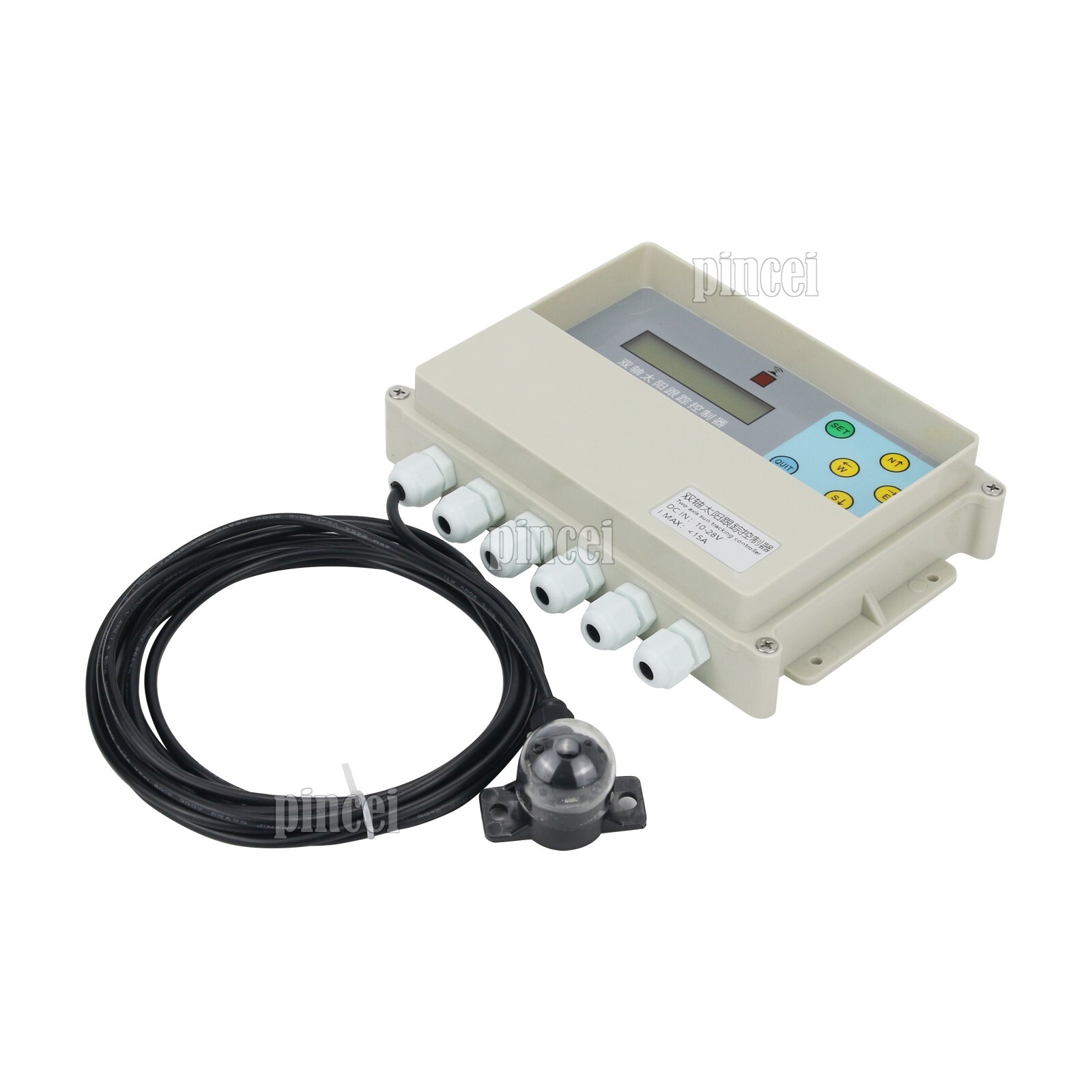 Dual Axis Solar Tracker Controller Automatic Solar Tracking Remote Control
