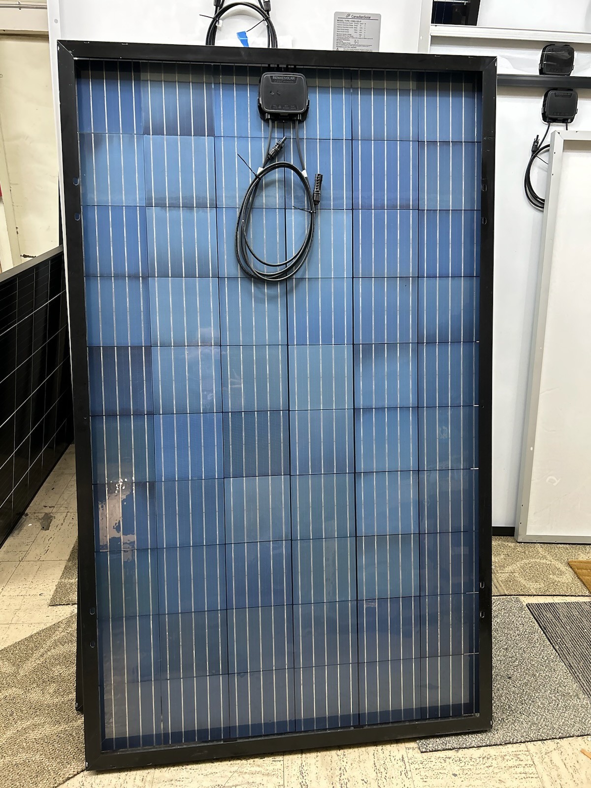 10~NEW 350/437 W BIFACAL SOLAR PANEL 24 V AMERICAN MADE 22.7% CELLS