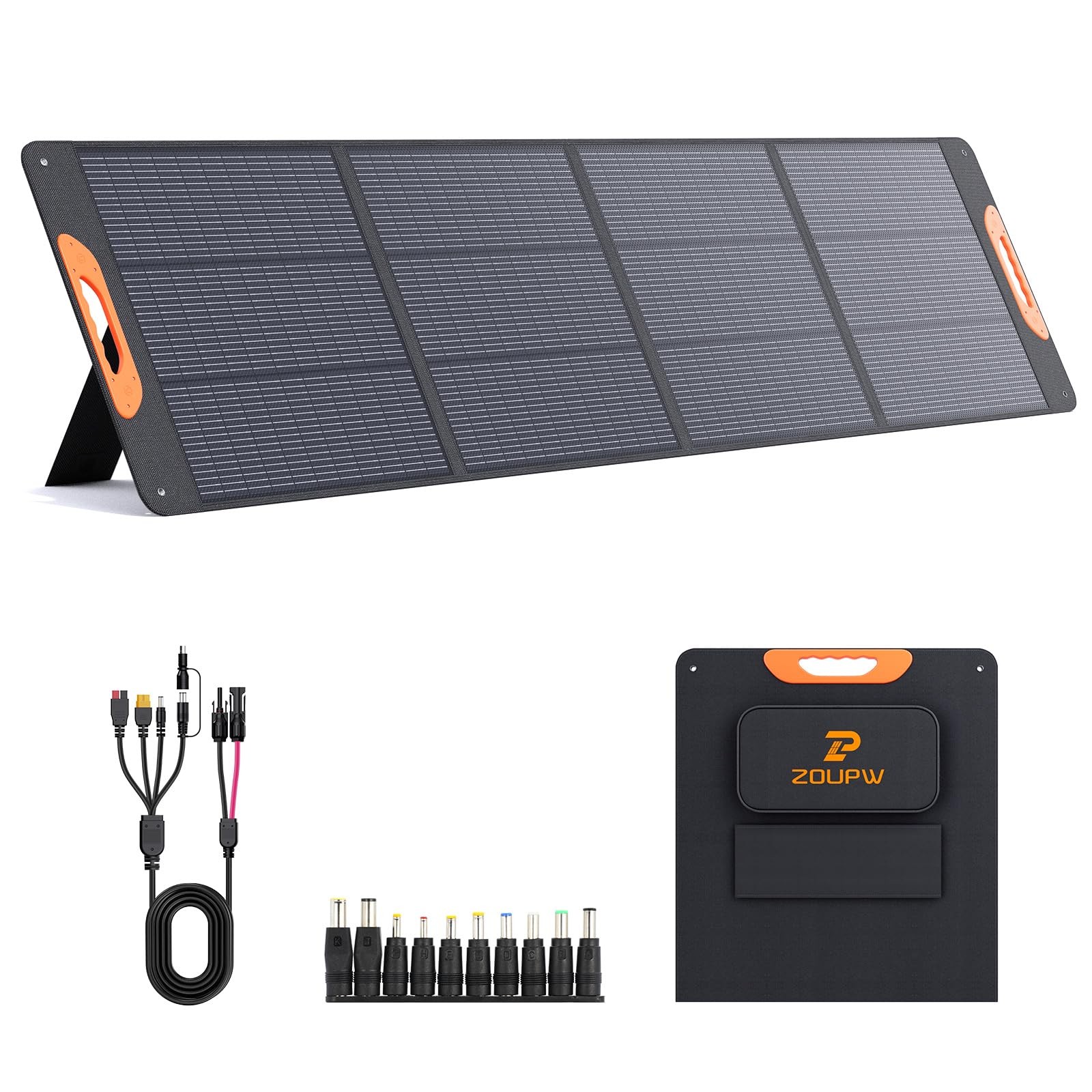 220W N-Type 16BB Portable Solar Panel for Power Station,Foldable Solar Panel …