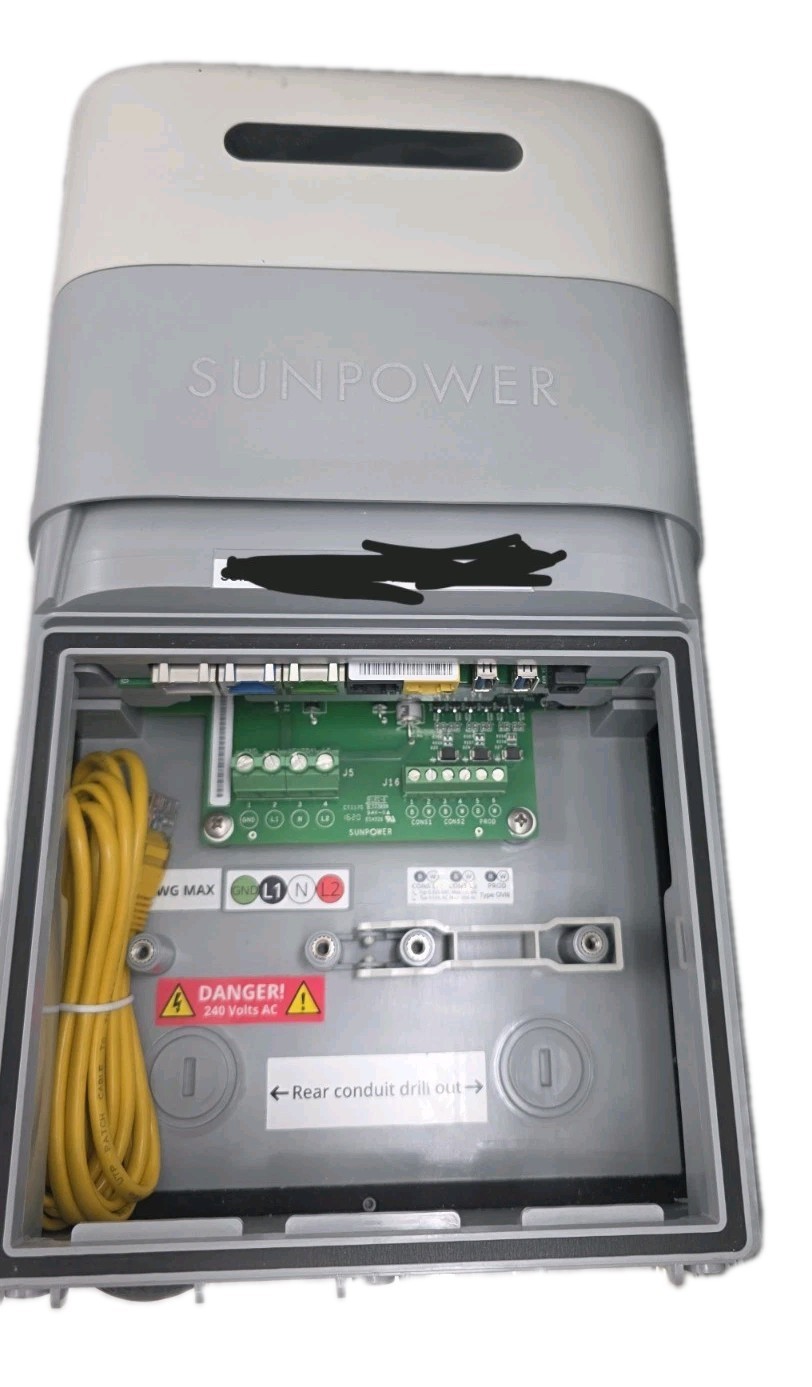 Sunpower Solar PV Supervisor 6 PVS6 Monitoring System Used See Photo As Is