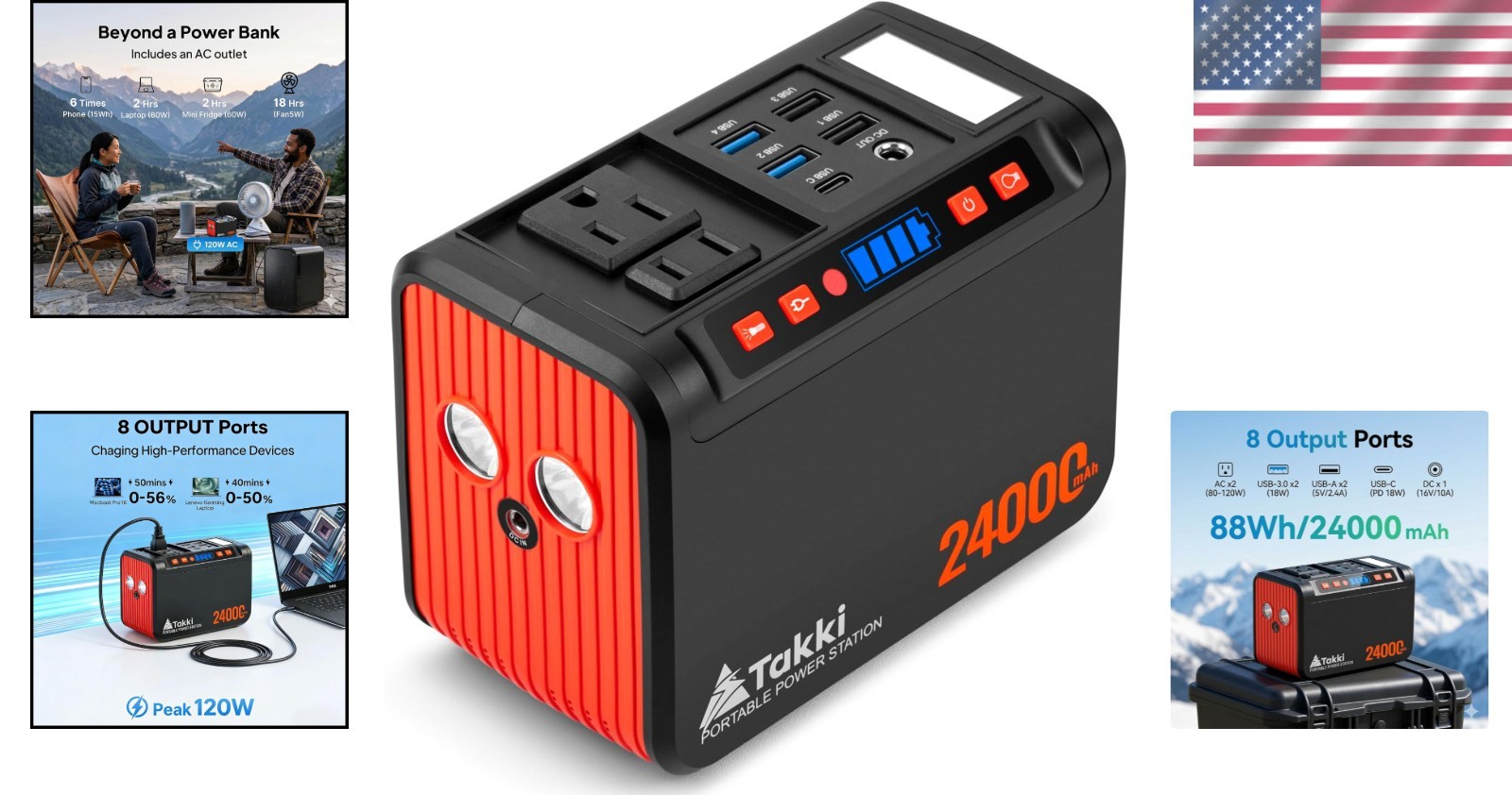 Lightweight Lithium Battery Backup Power Bank