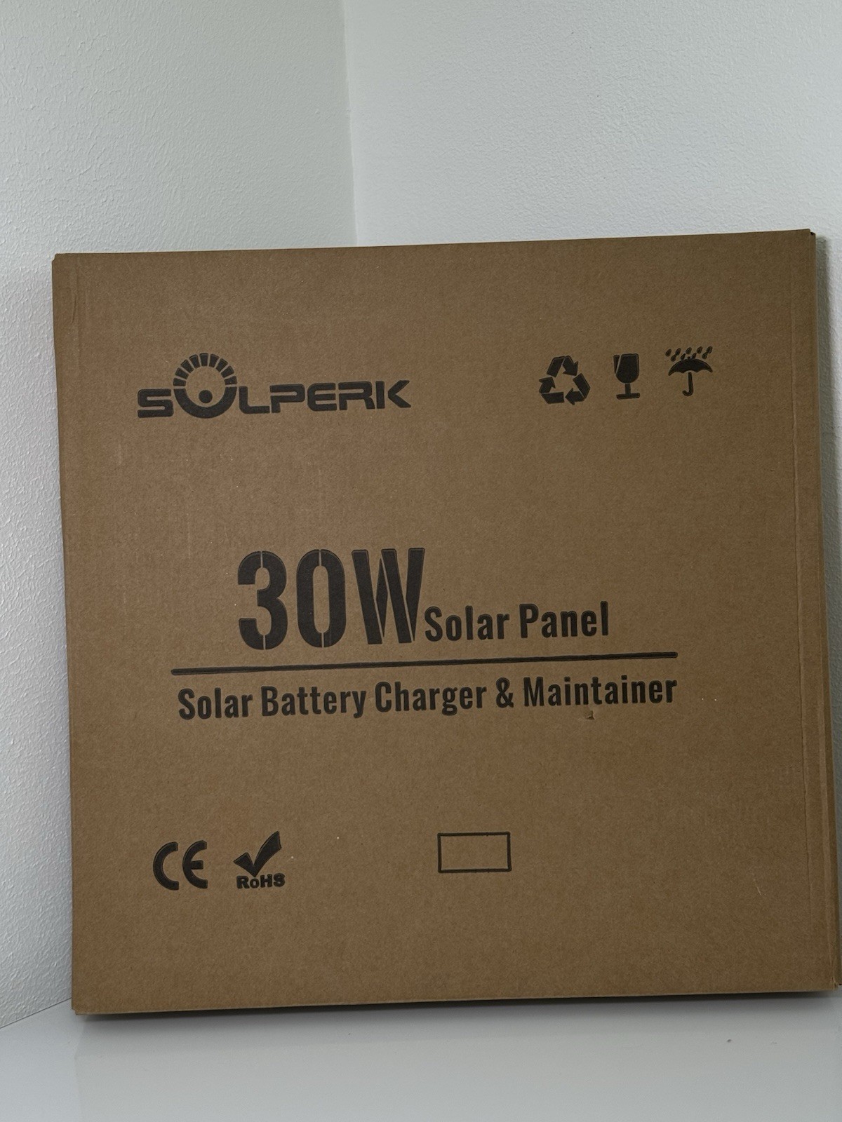 Solar Panel Kit 30W 12V, Solar Battery Trickle Charger Maintainer + Upgrade W…