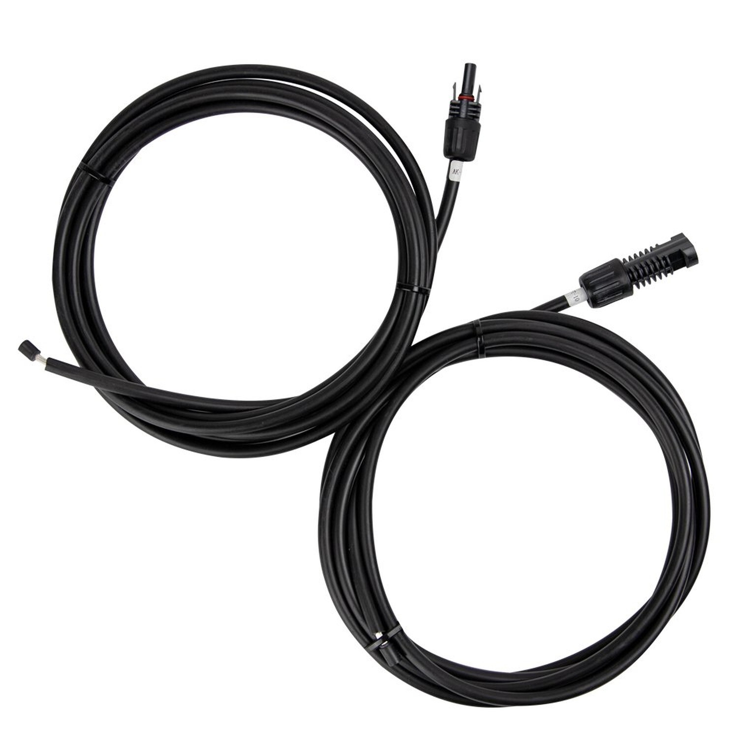 Renogy 10Ft 10AWG Solar Wire Extension Cables with Female and Male Connector,…