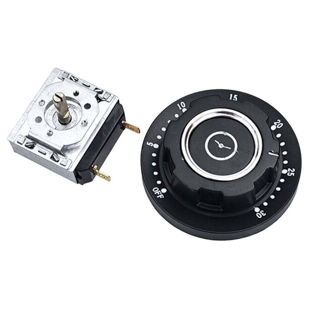 Clear Bell Mechanical Timer Switch for Convenient Cooking Notifications