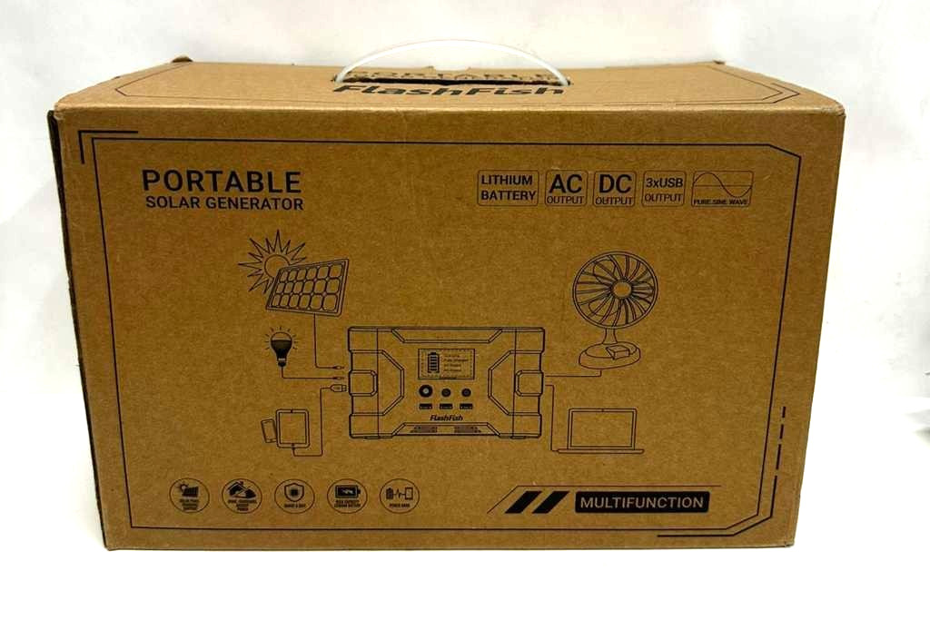 FF Flashfish 144.3Wh with Solar Panel 150W, Solar Generator