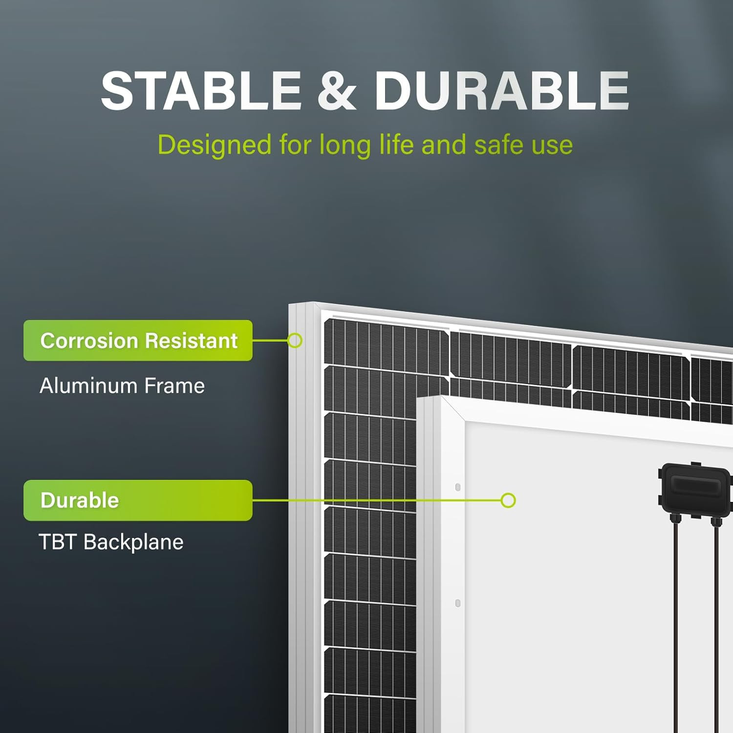 10BB 200W 24V Monocrystalline 200 Watt 24Volt Solar Panel Designed for 24V Charg