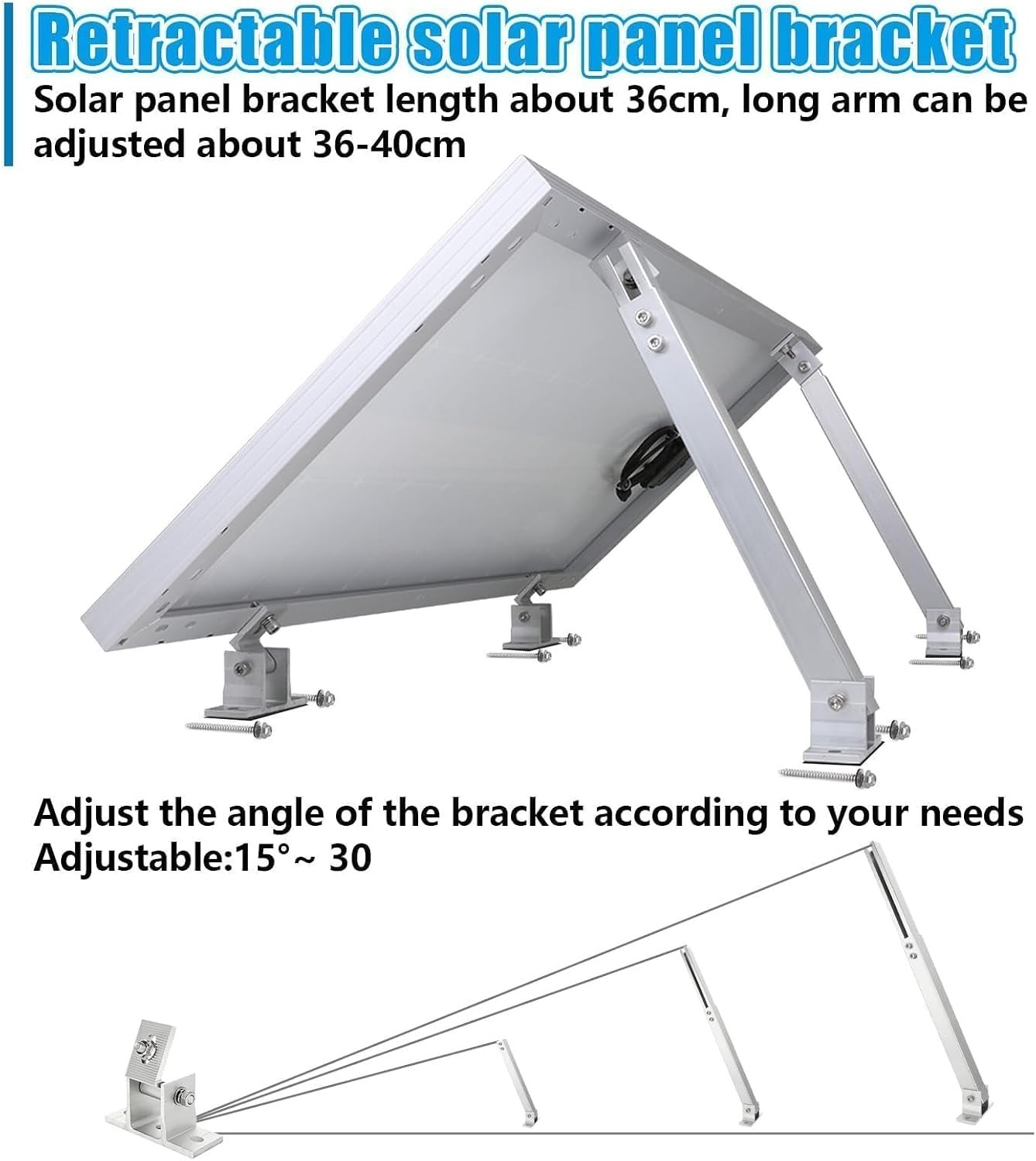 Aluminum Alloy Solar Panel Mounting Support