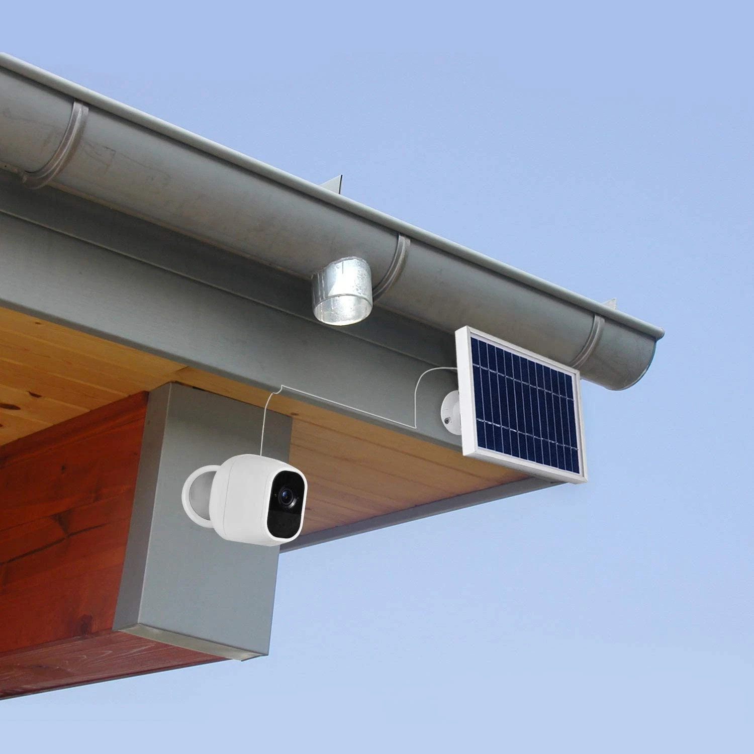 Solar Panel Works for Arlo Pro and Arlo Pro2 Camera,11.8Feet Power Cable and Adj