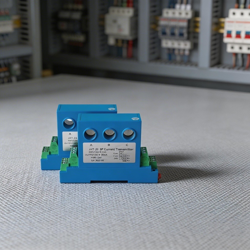 AC Three Phase Current Transmitter DC24V Input 0.5% Measurement Accuracy