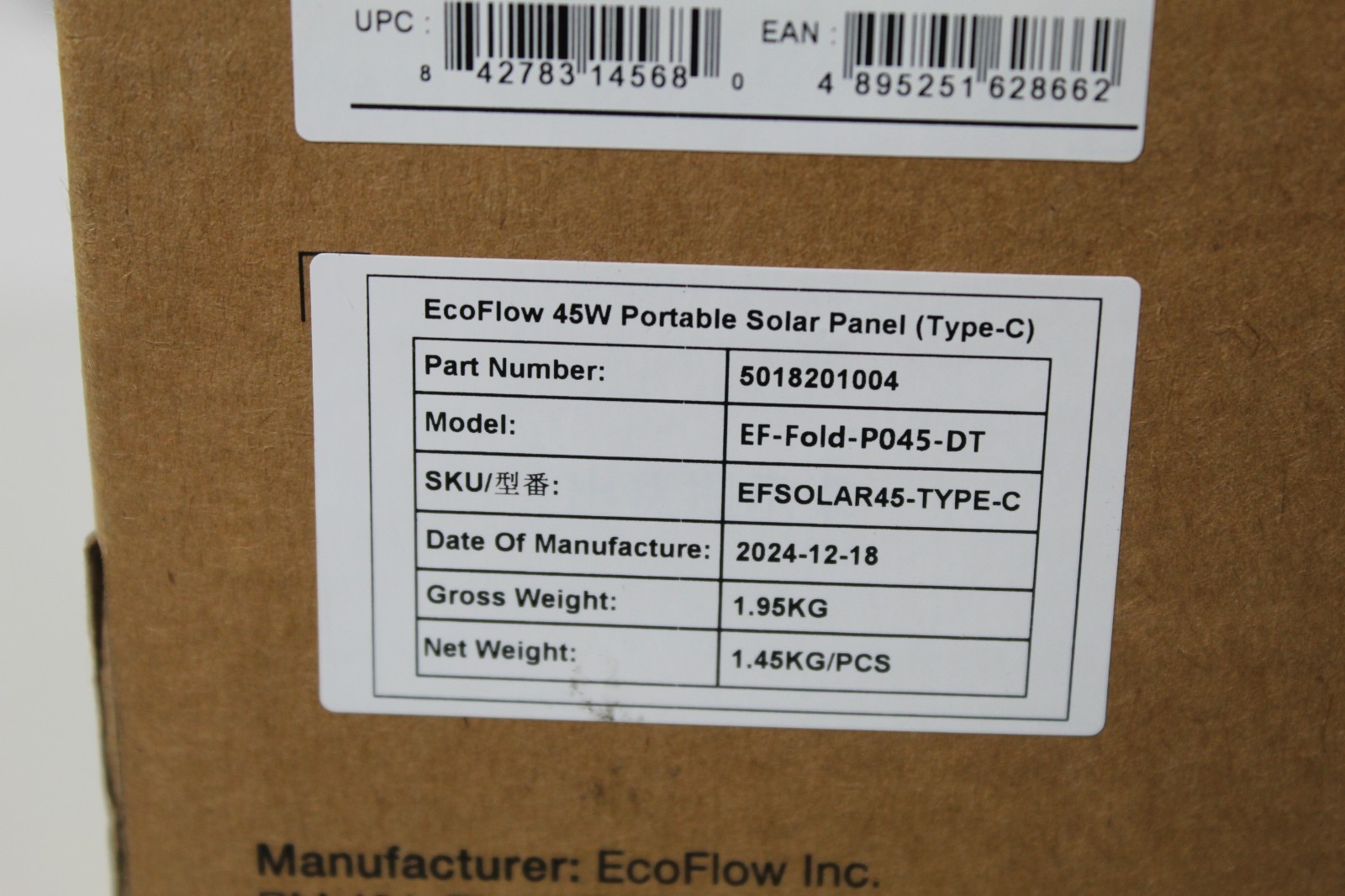 EcoFlow 45W Portable Solar Panel – EFSOLAR45