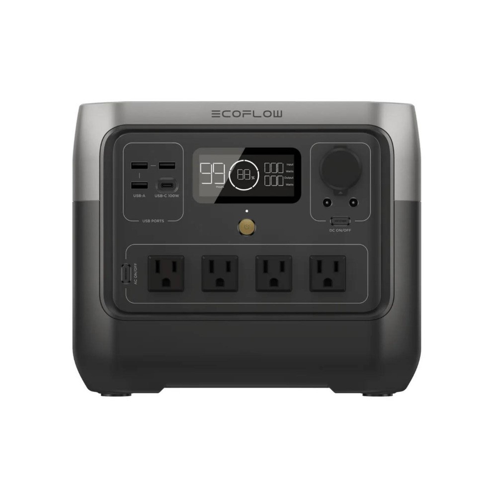 EcoFlow RIVER 2 Pro 768Wh 800W Portable Power Station 220-Watt Solar Panel