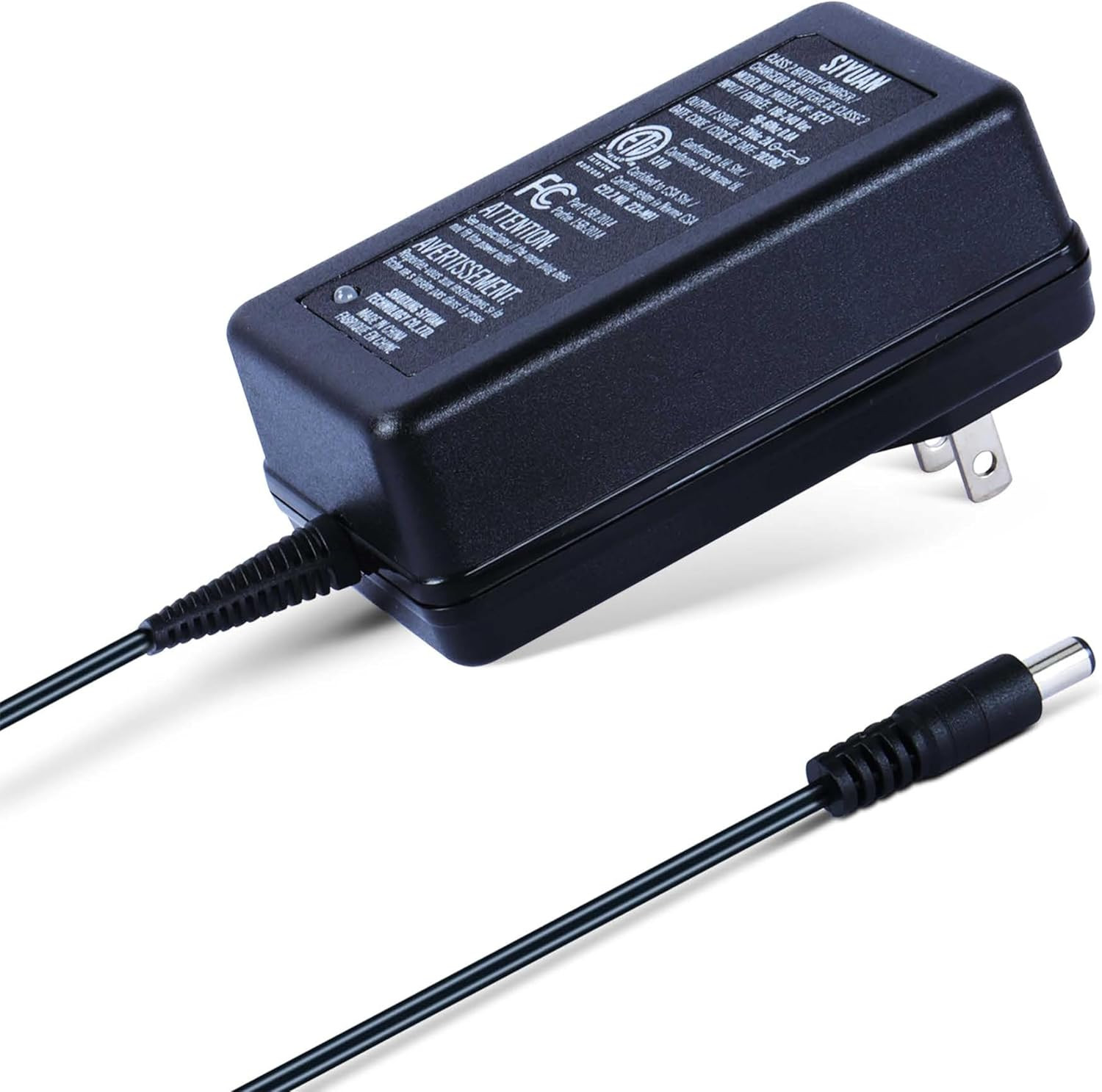 Siyuan Generator Battery Charger 12V 2A Output 5.5Mm/2.1Mm Connector Compatible