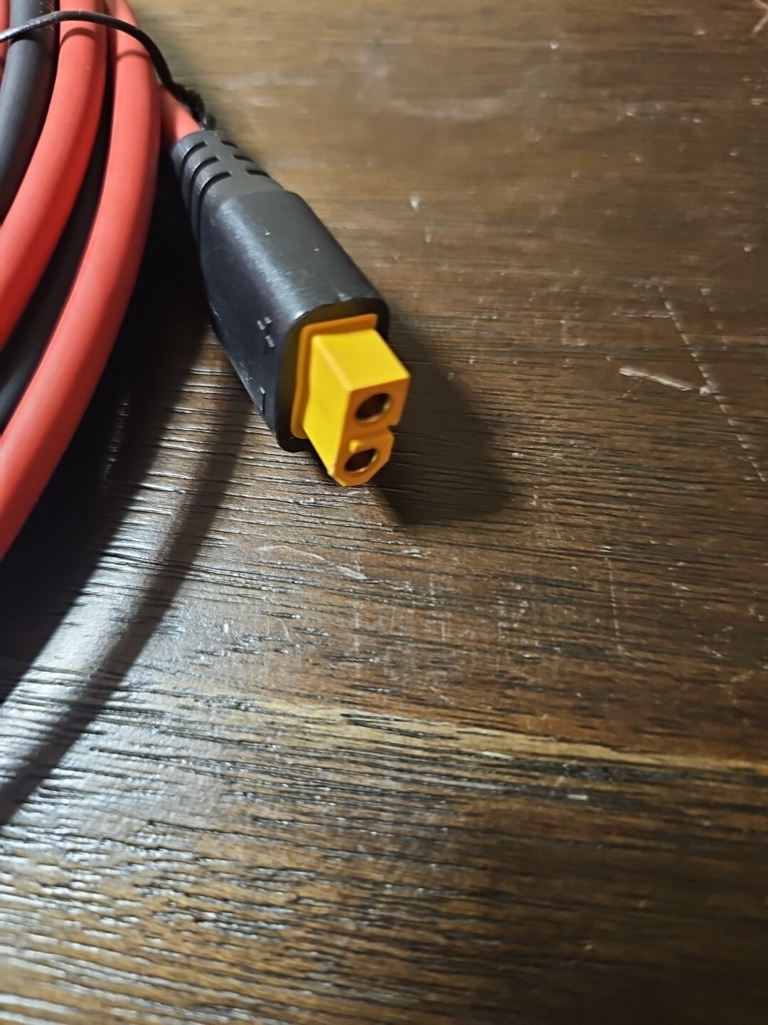 10FT Solar Connector to XT60 Adapter 10FT-3M 12AWG 12AWG Red and Black