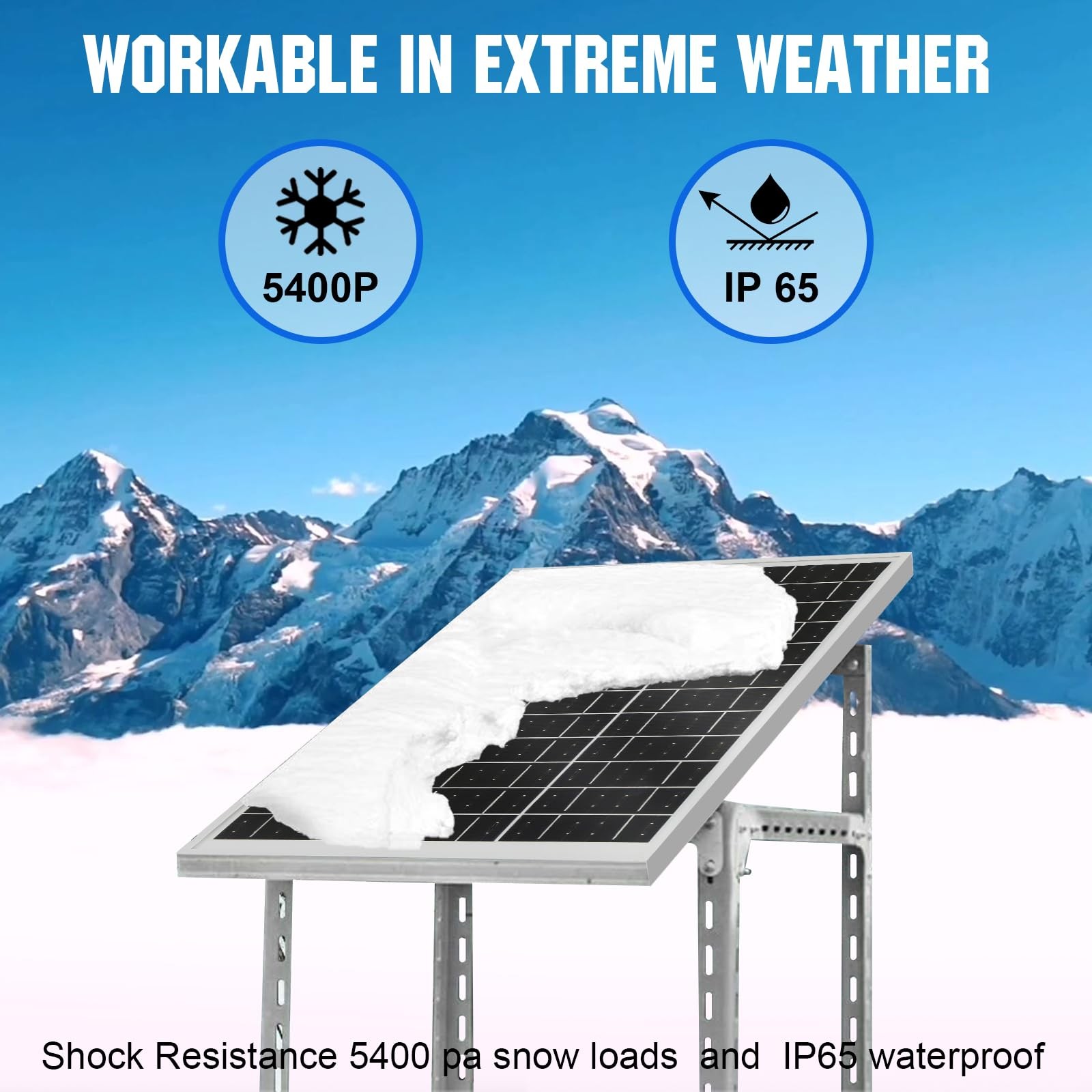 Solar Panel 25W 18V Monocrystalline Waterproof Panel for Charging 12V Battery…