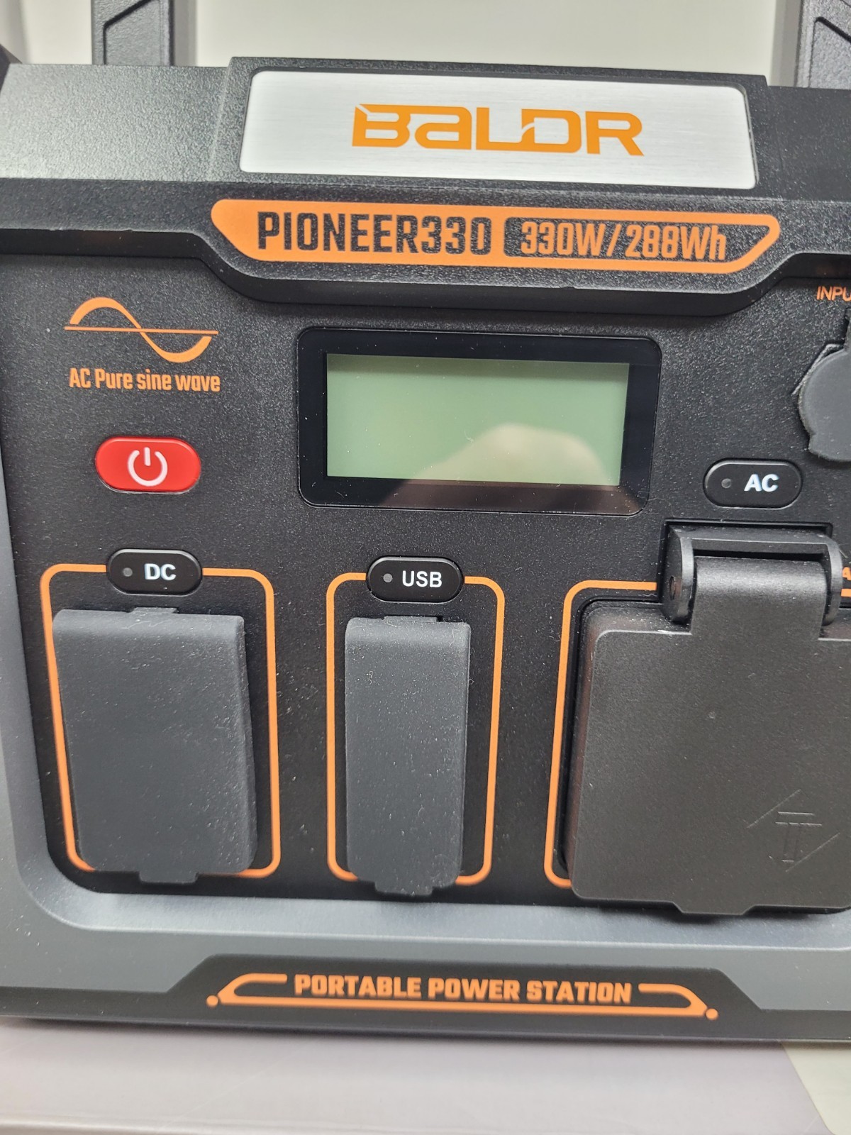 Baldr Pioneer 330 Portable Power Station (288Wh / 330W Rated) Backup Lithium Bat