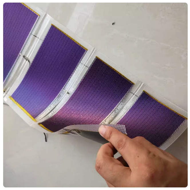 Flexible Solar Panel 1.41V x 5pcs 20cmx10.5cm Thin Film Solar Panel
