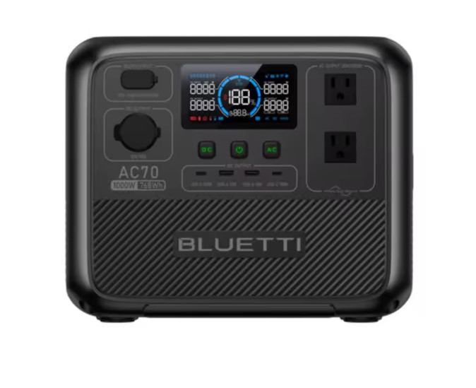 BLUETTI AC2A 300W 204Wh Portable Power Station LiFePO₄ for Camping Road Trip