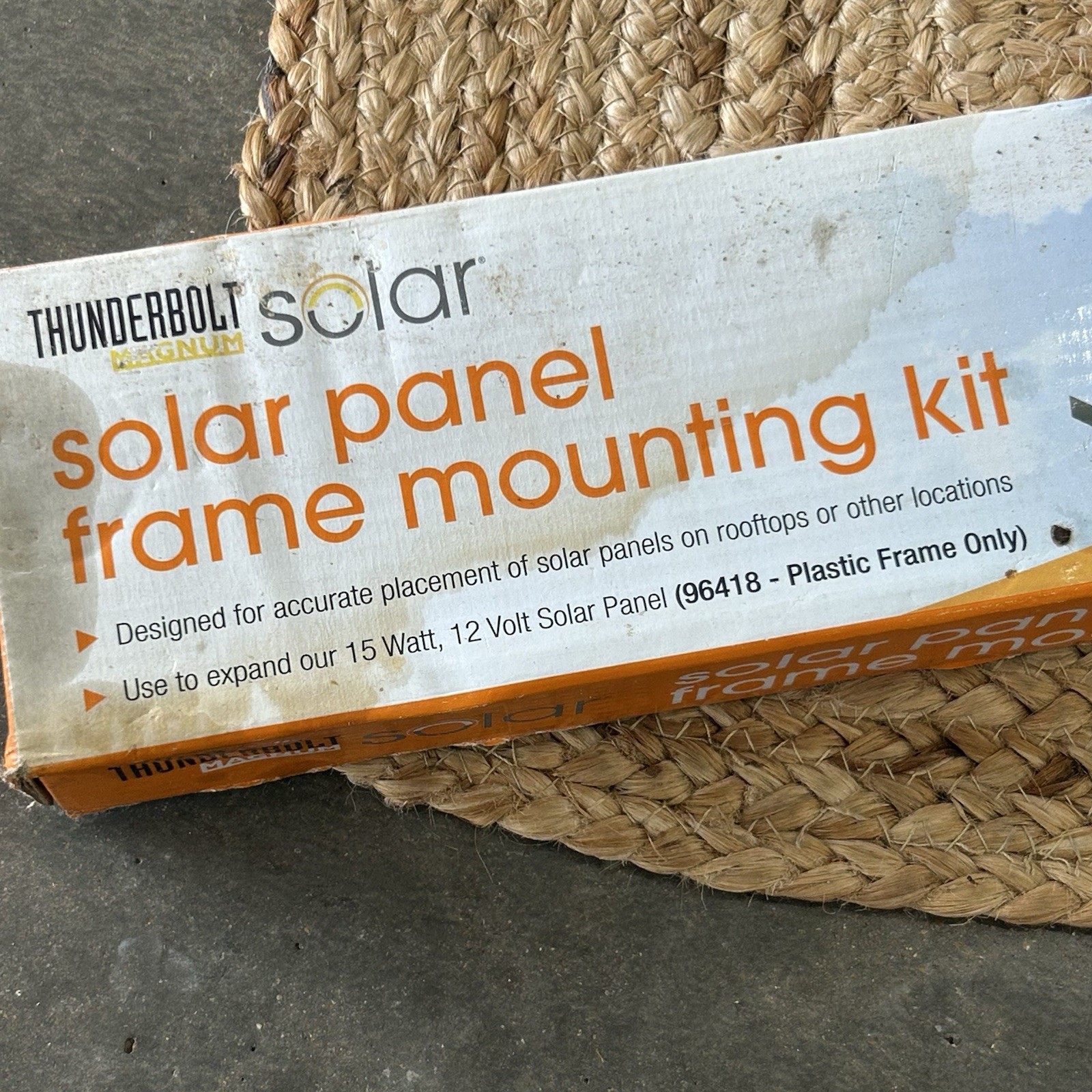 New Thunderbolt Magnum Solar Panel Frame Mounting Kit 68698
