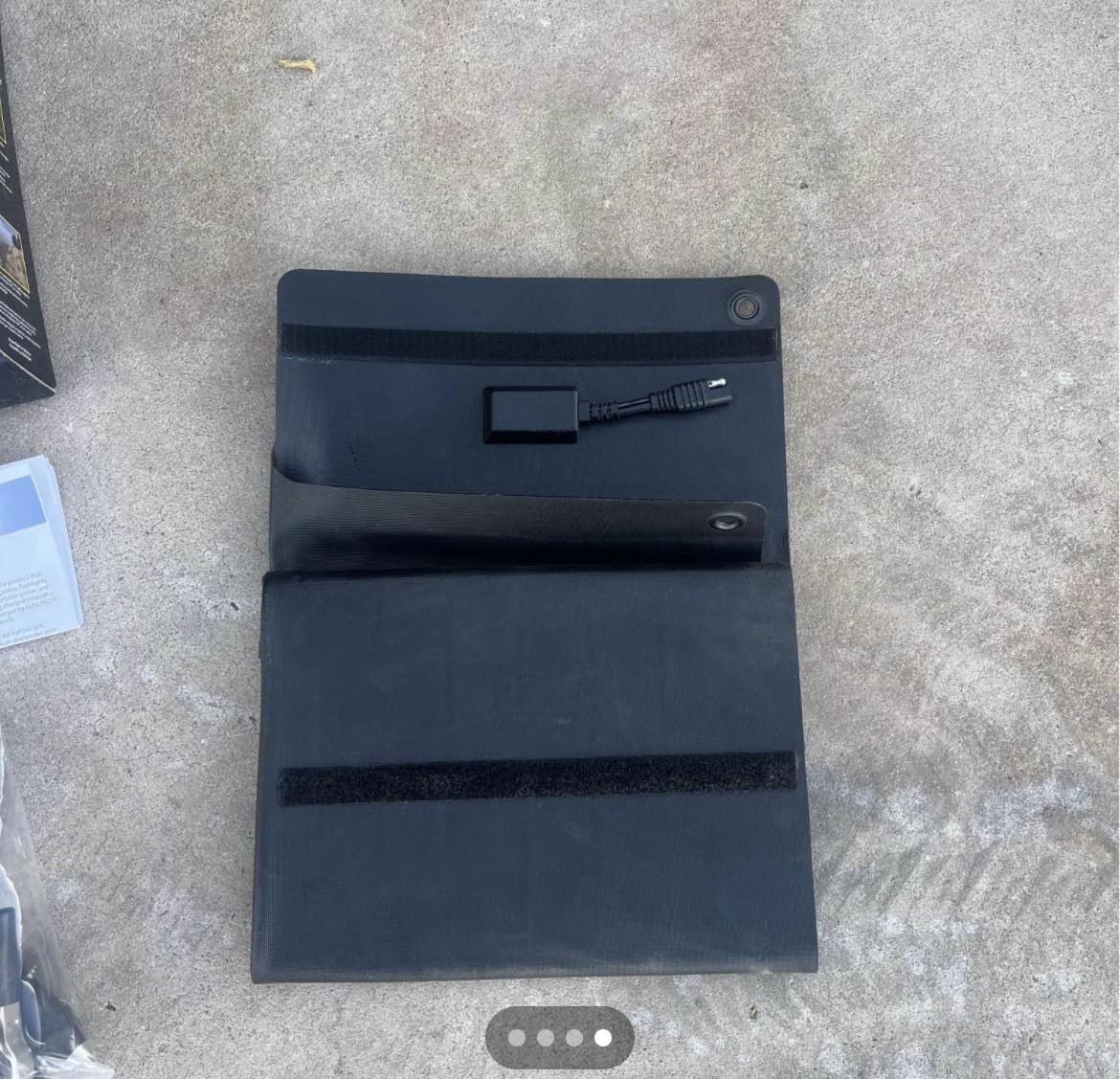 25 watt Sunlinq solar panel with cables – brand new