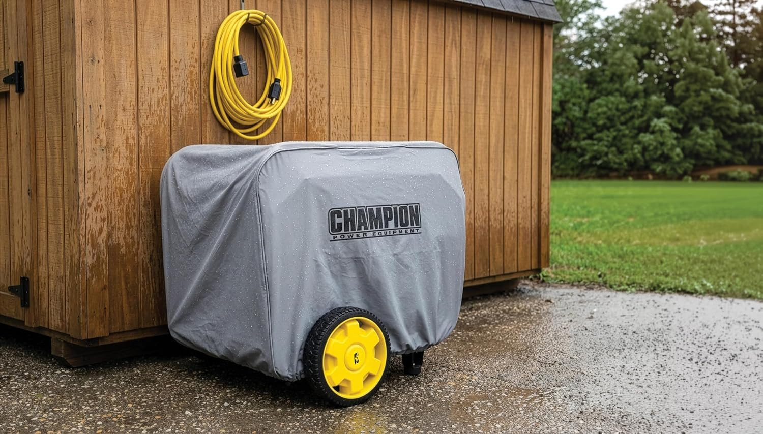Champion Weather-Resistant Storage Cover for 12000-Watt and Higher Portable Gene