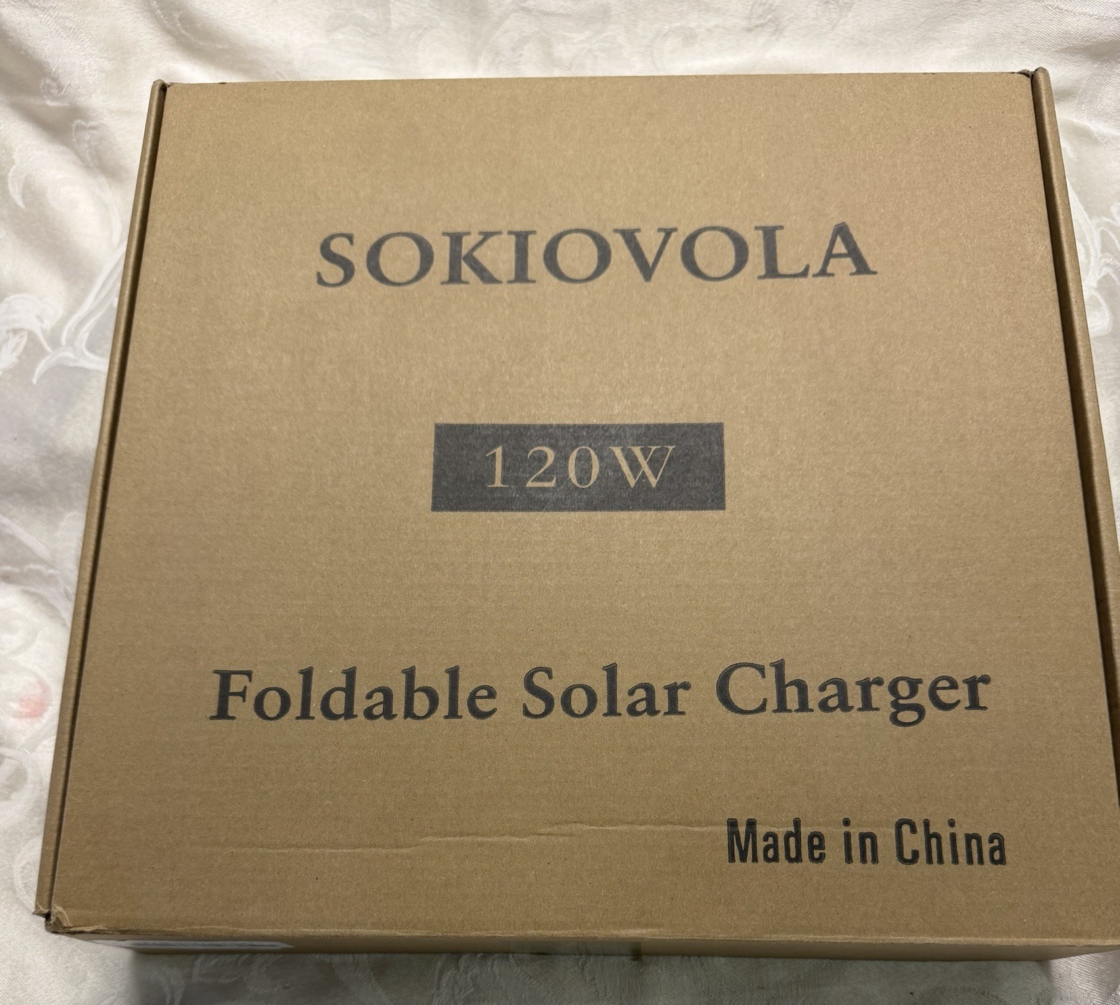 120W Foldable Solar Panel with MC-4 Connector Portable Solar Panel (H7)