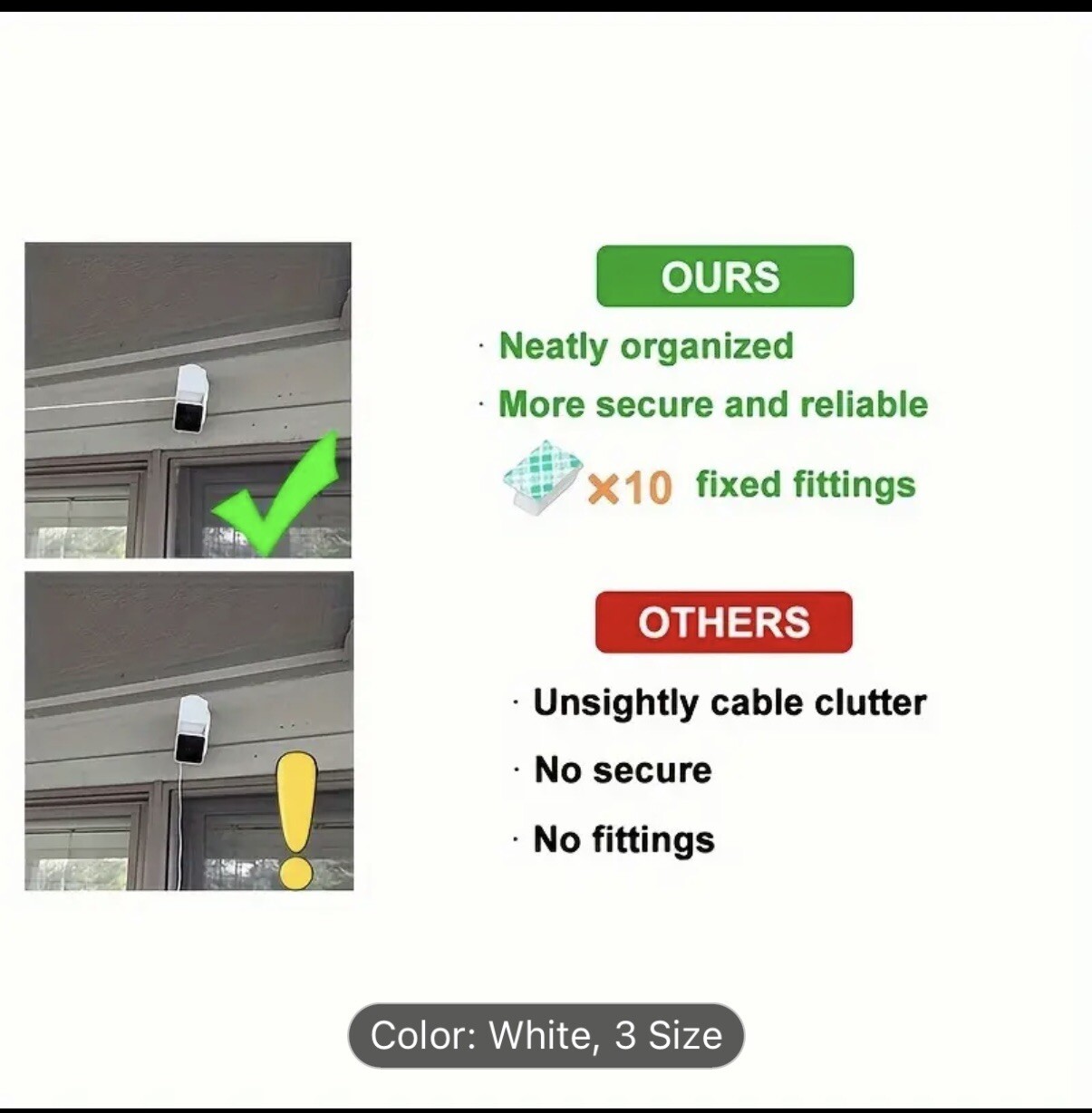 Blink Outdoor Camera Cable Compatible with Blink 3rd & 4Th Gen 26Ft