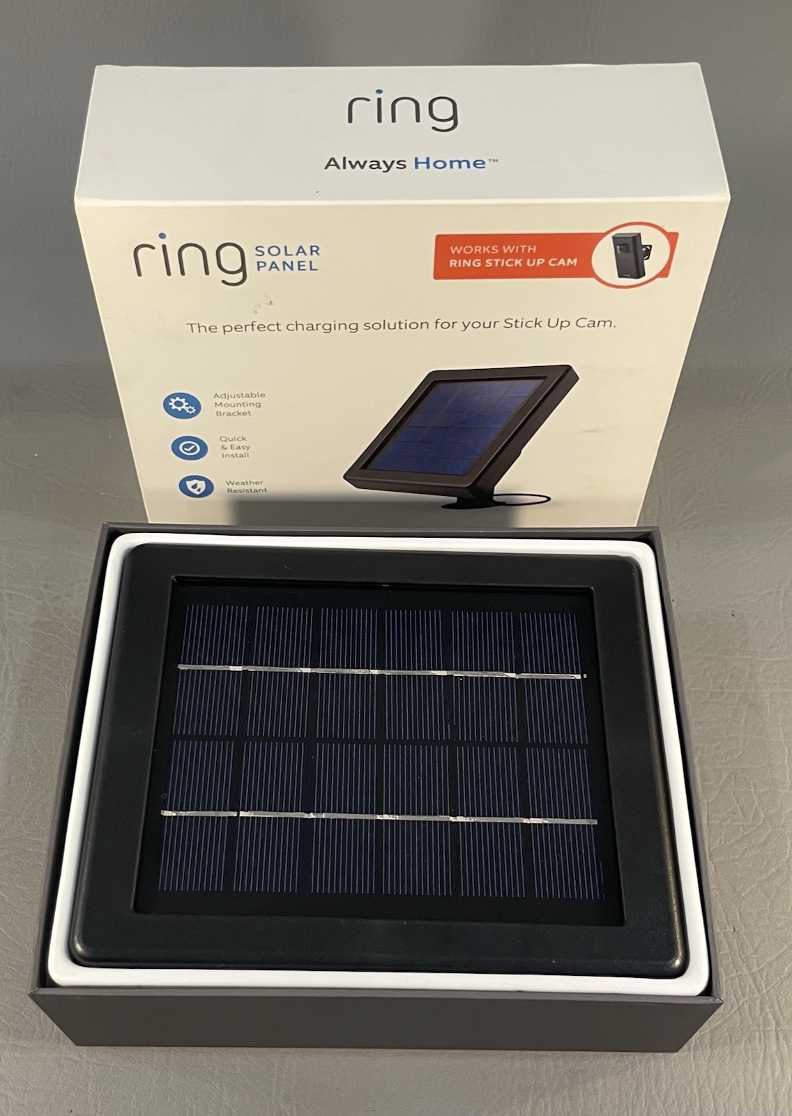 Ring 2nd Gen Solar Panel for Select Ring Security Cameras