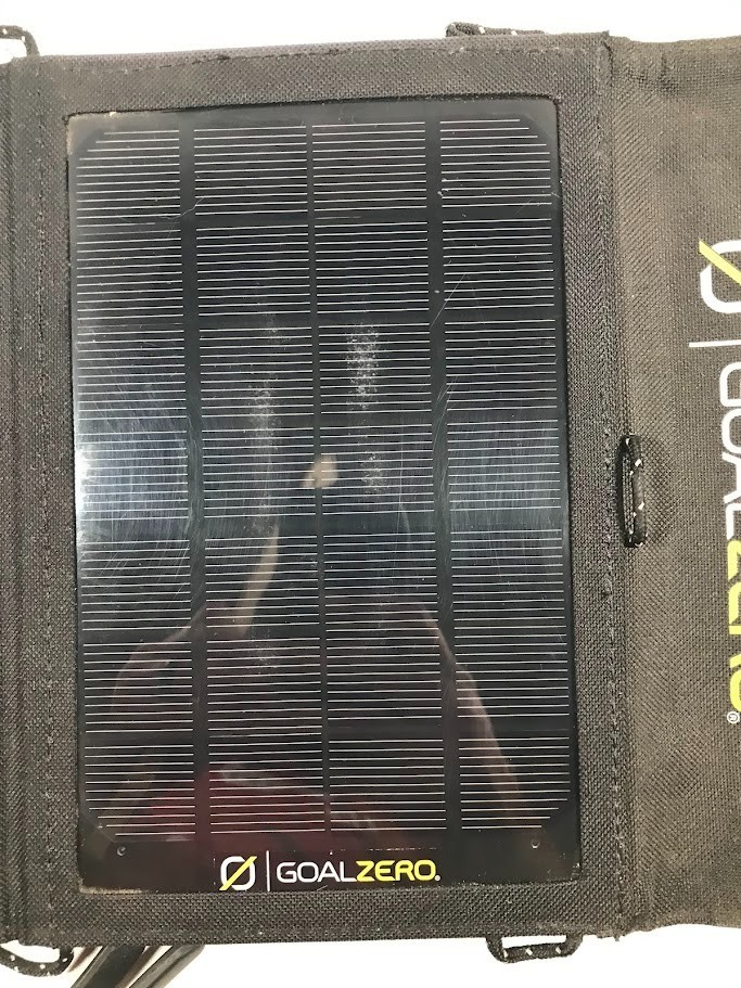Goal Zero Nomad 7 Portable Solar Panel With Guide 10/12v/USB Ports NO BATTERY