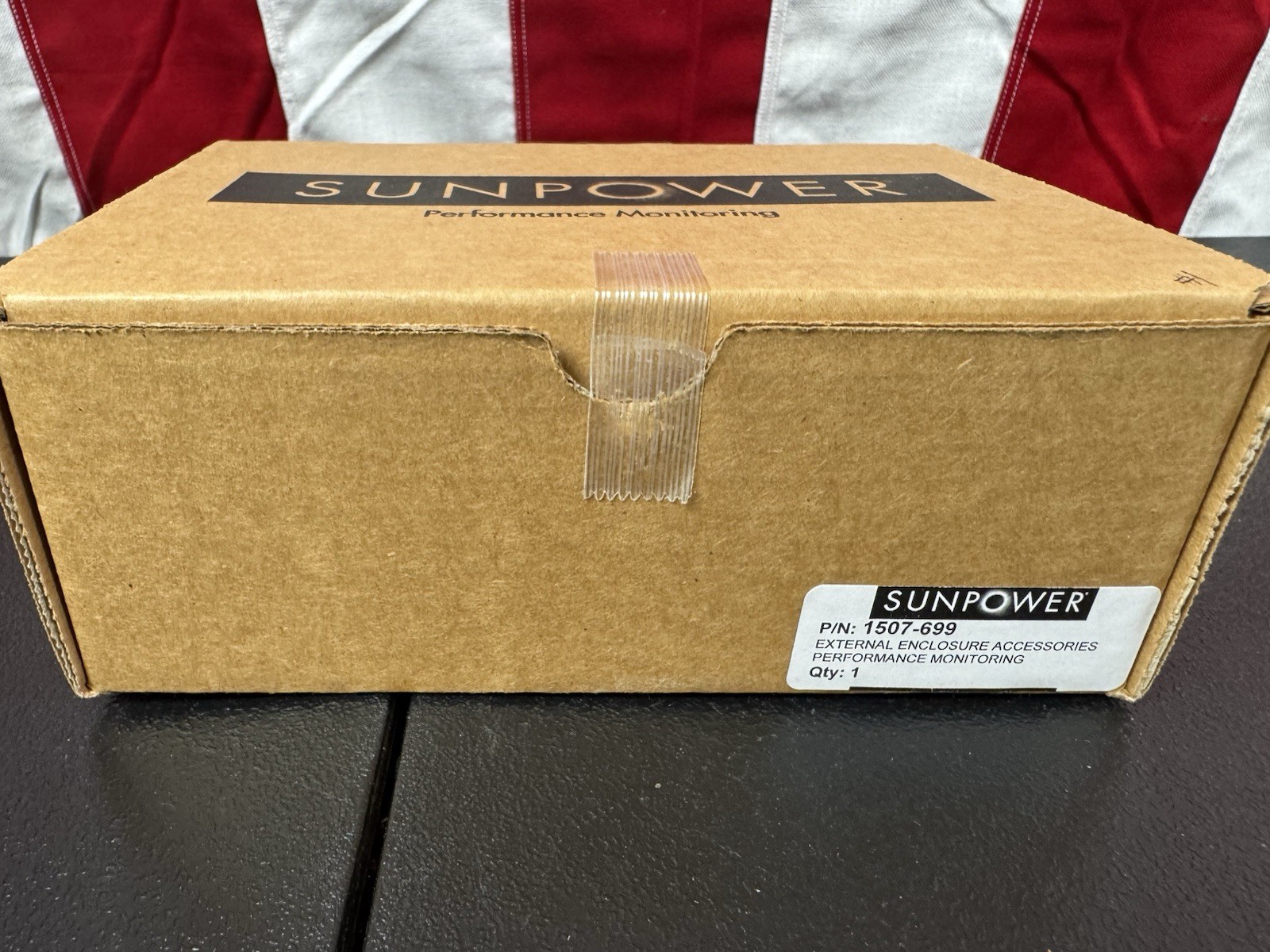 SUNPOWER P/N 1507-699 EXTERNAL ENCLOSURE ACCESSORIES PERFORMANCE MONITORING B
