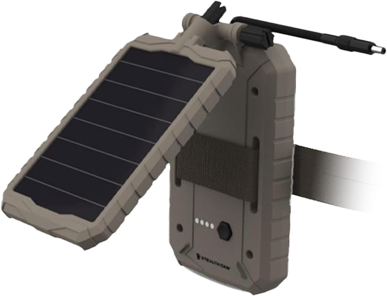 Sol-Pak 3000mAh Solar Battery Pack 2-Pack | Adjustable T-Swivel Brackets