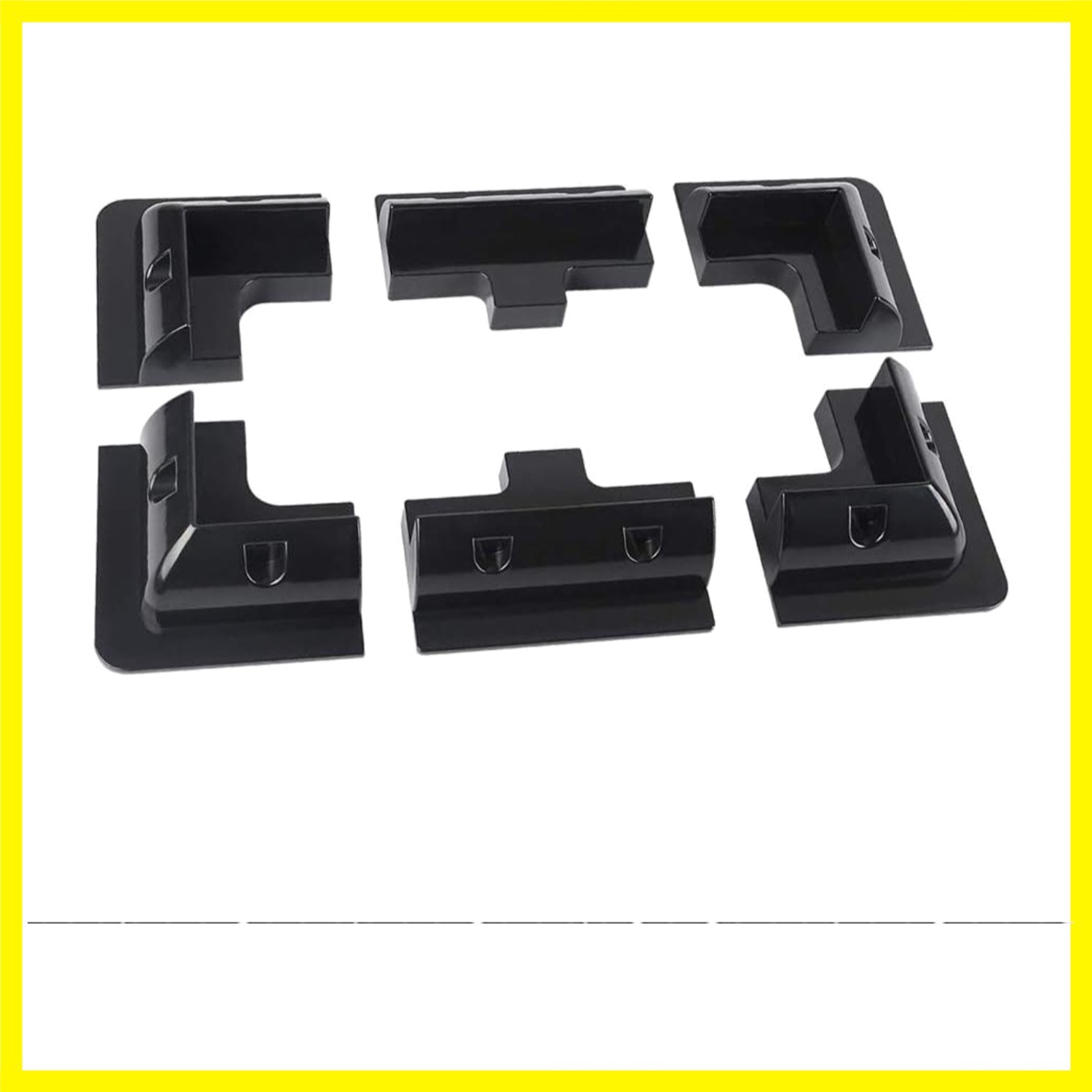 Corner Bracket Solar Panel Roof Drill-Free Mount for RV, Boats, 1 Set