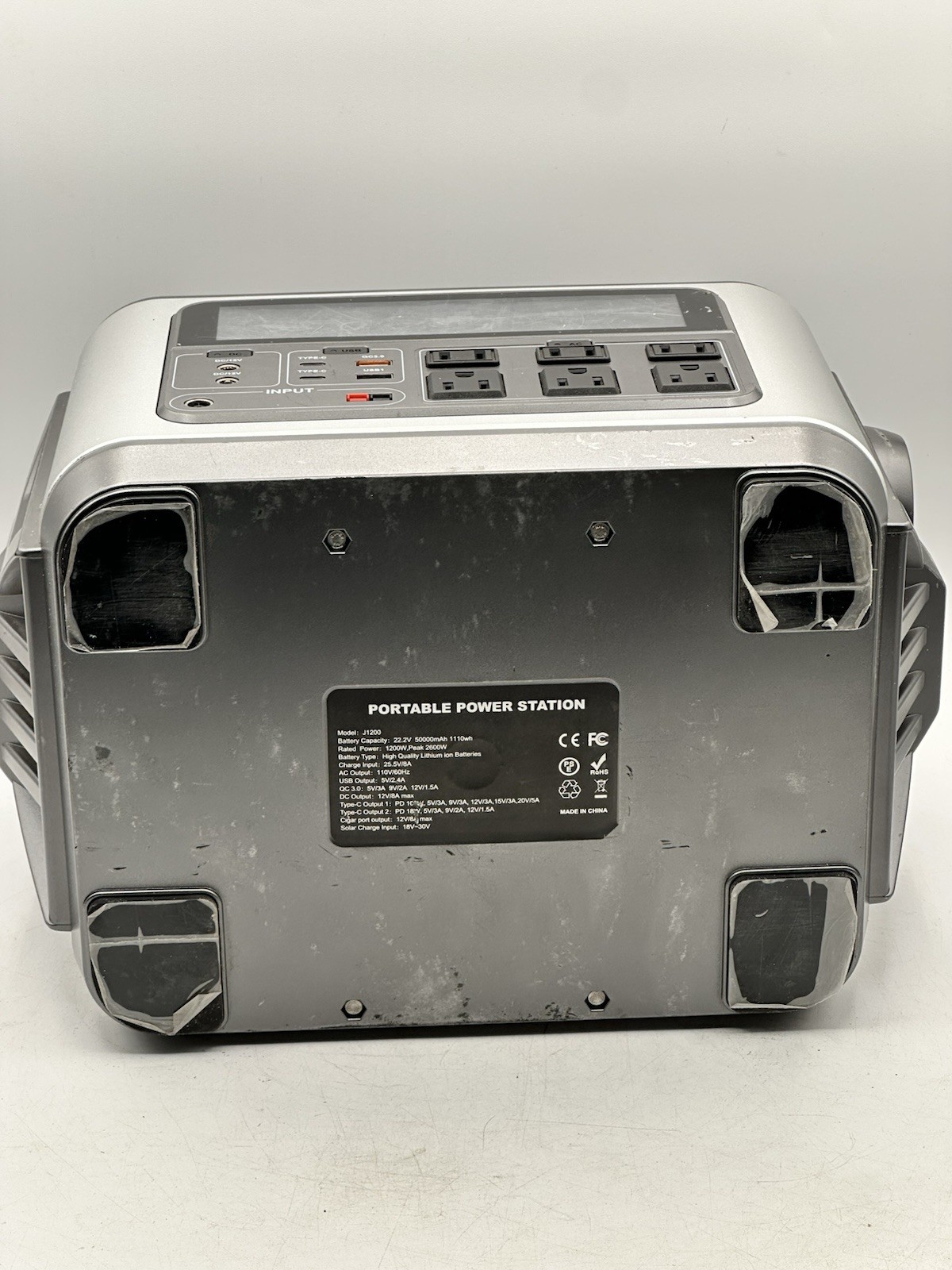 PryMax Portable 1200W 1100wh Power Station J1200Series Peak 2600W Indoor Outdoor