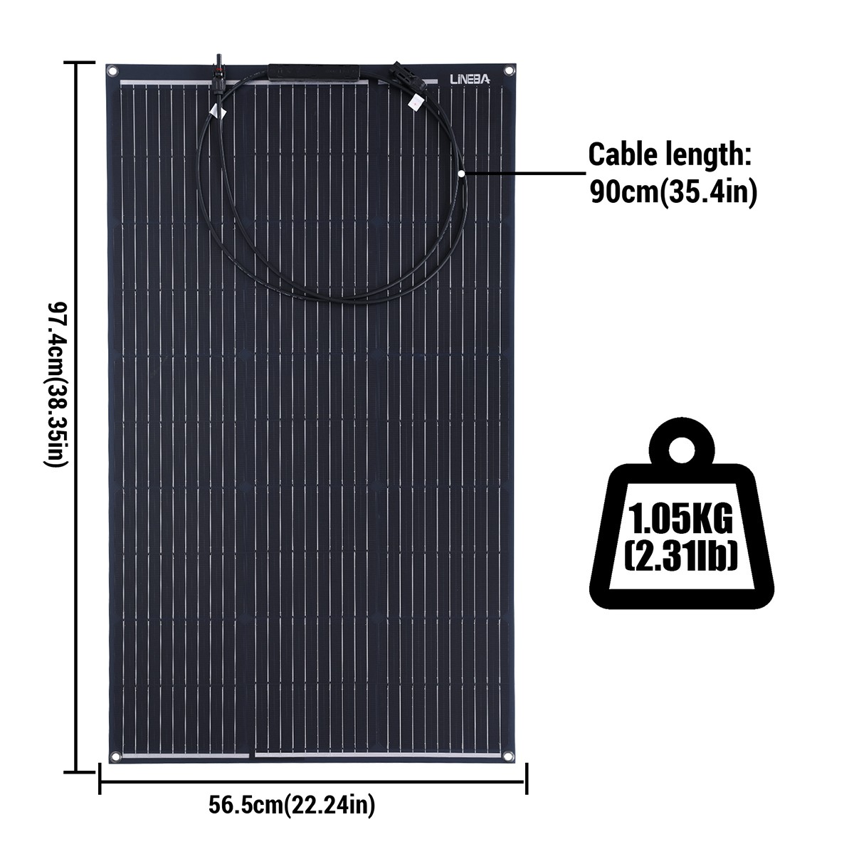 100W 200W 400W 18V Solar Panel Kit & 30A Controller For RV Camping Caravan Boat