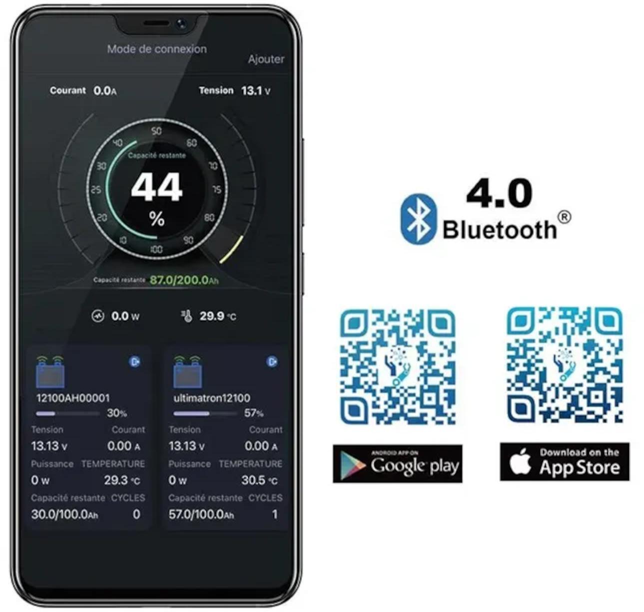 Ultimatron LifePo4 Lithium Battery 12.8V 300Ah UBL-12-300-PRO with Bluetooth